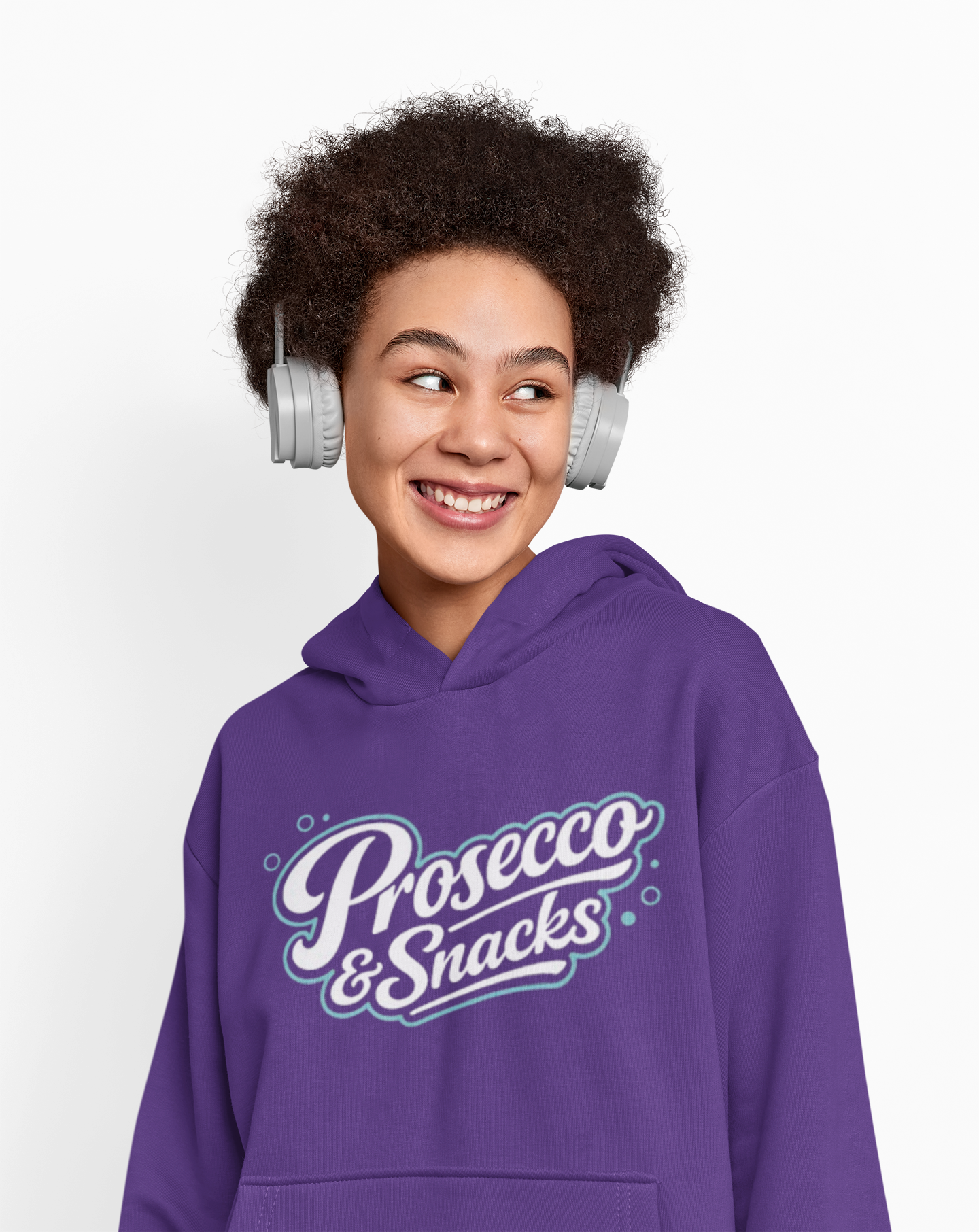 "Prosecco & Snacks" Oversized Sweatshirt