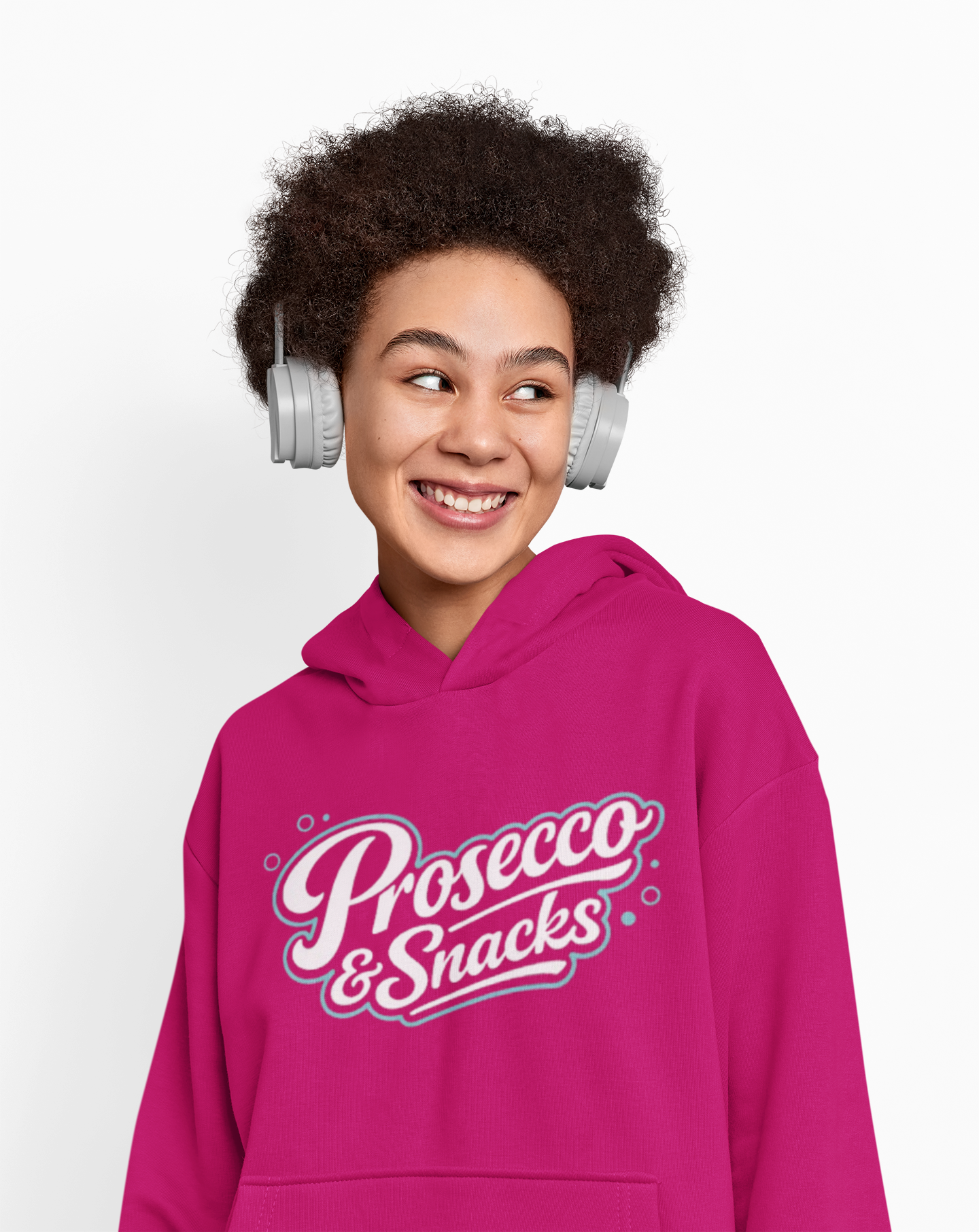 "Prosecco & Snacks" Oversized Sweatshirt