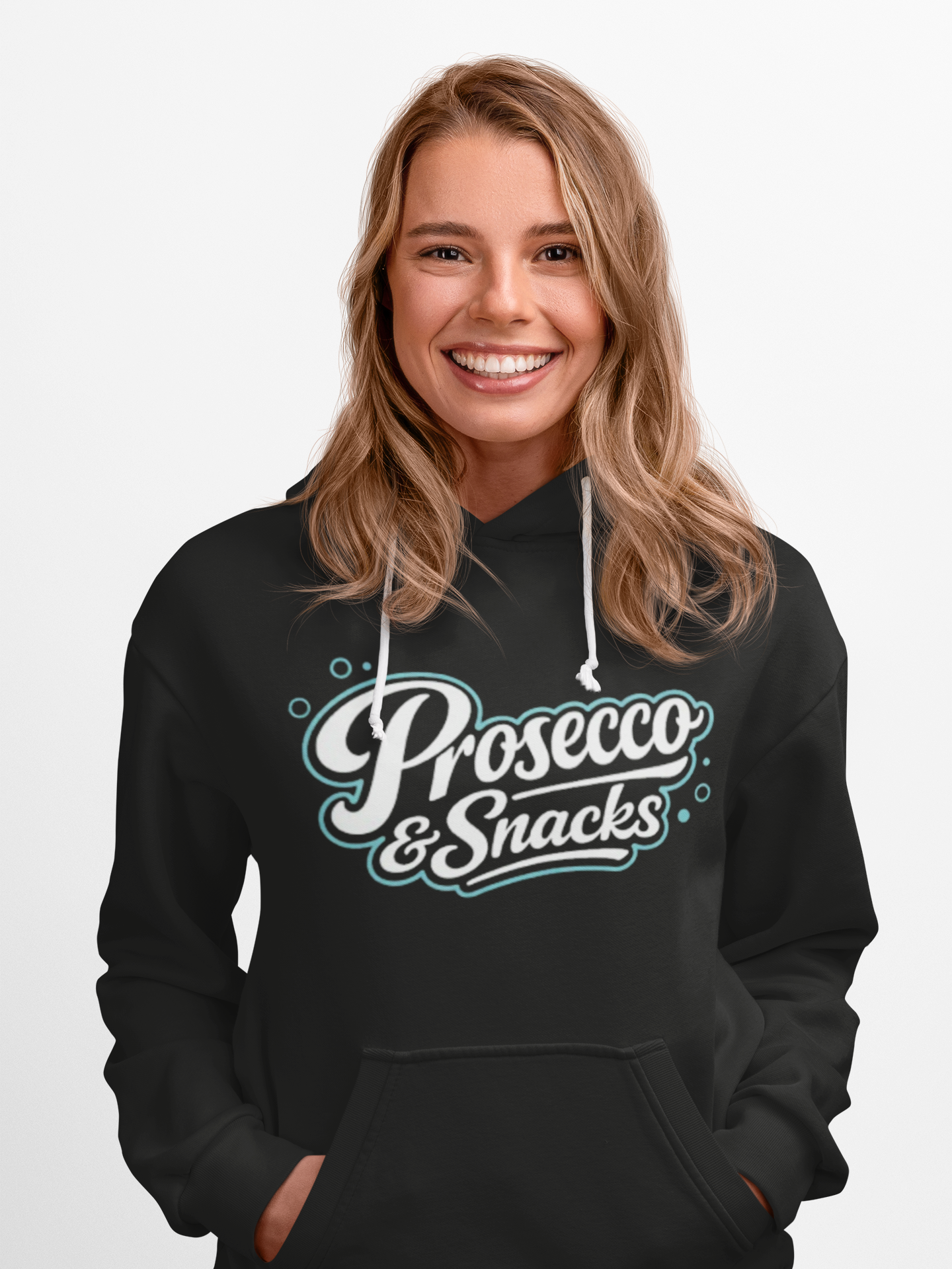 "Prosecco & Snacks" Oversized Sweatshirt