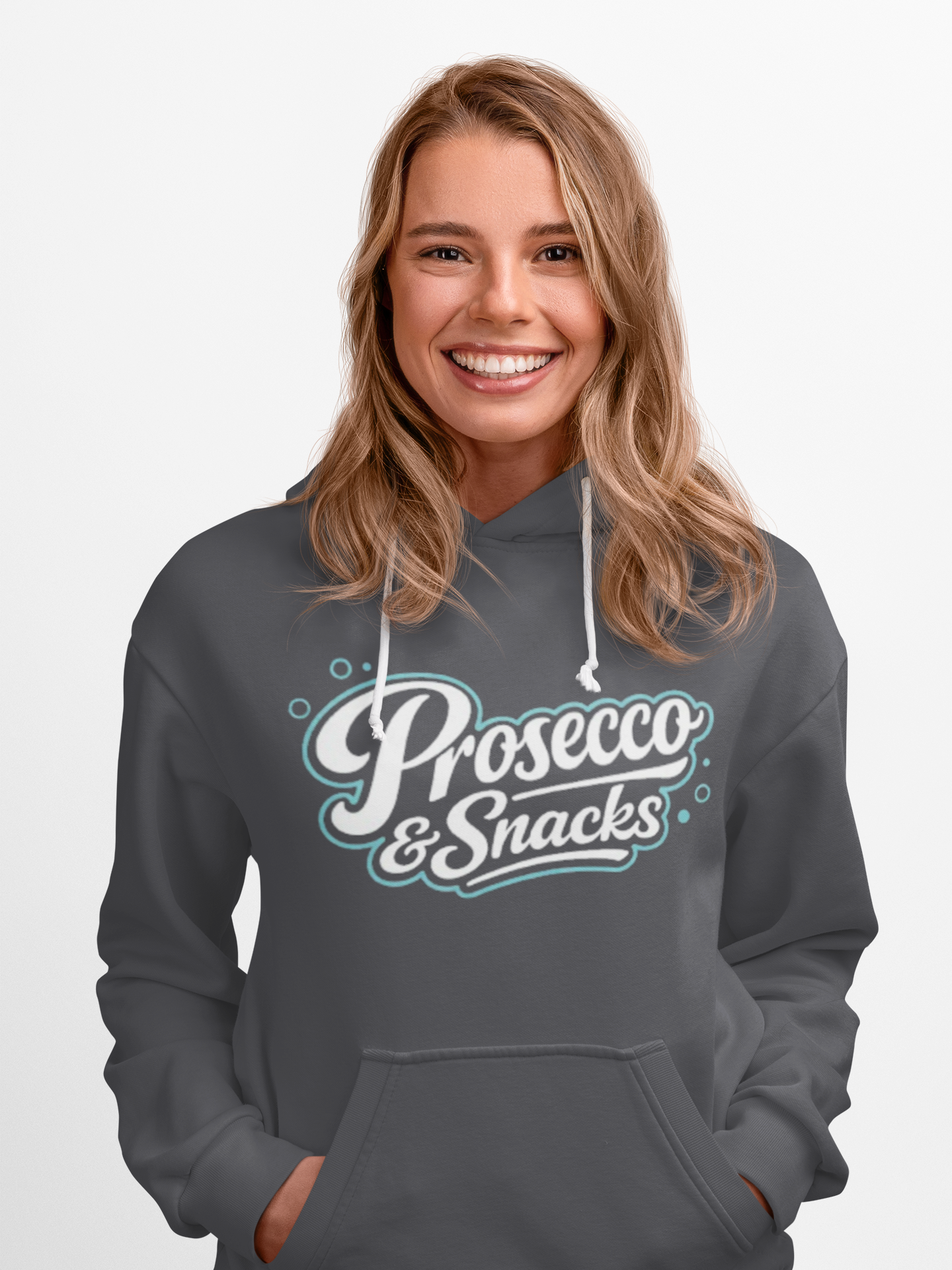 "Prosecco & Snacks" Oversized Sweatshirt