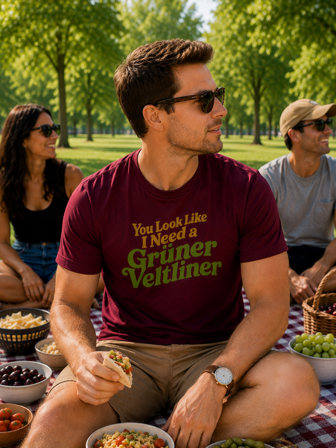 "You Look Like I Need a Grüner Veltliner" T-Shirt