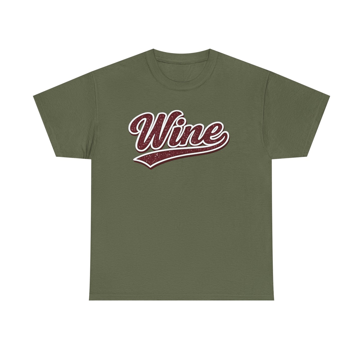 "Wine" Script T-Shirt