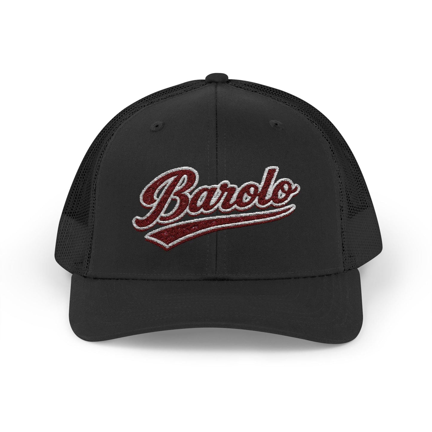 Barolo Embroidered Trucker Hat | Wine Lover Hat | Vineyard Accessory