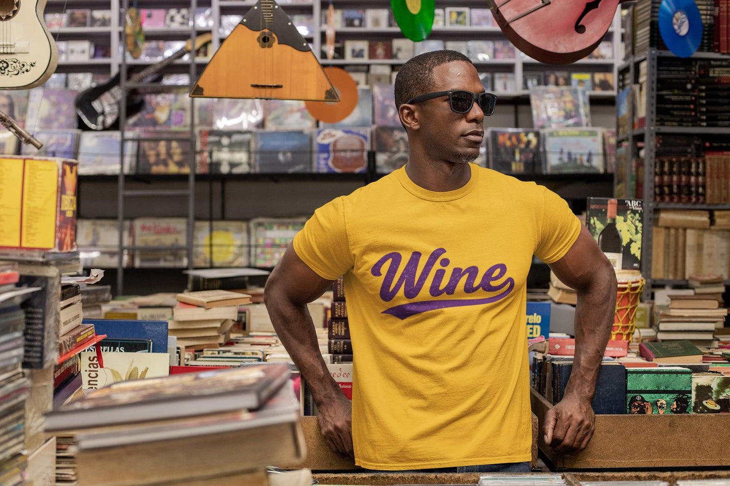 Retro Wine Script Tee | Funny Wine Shirt