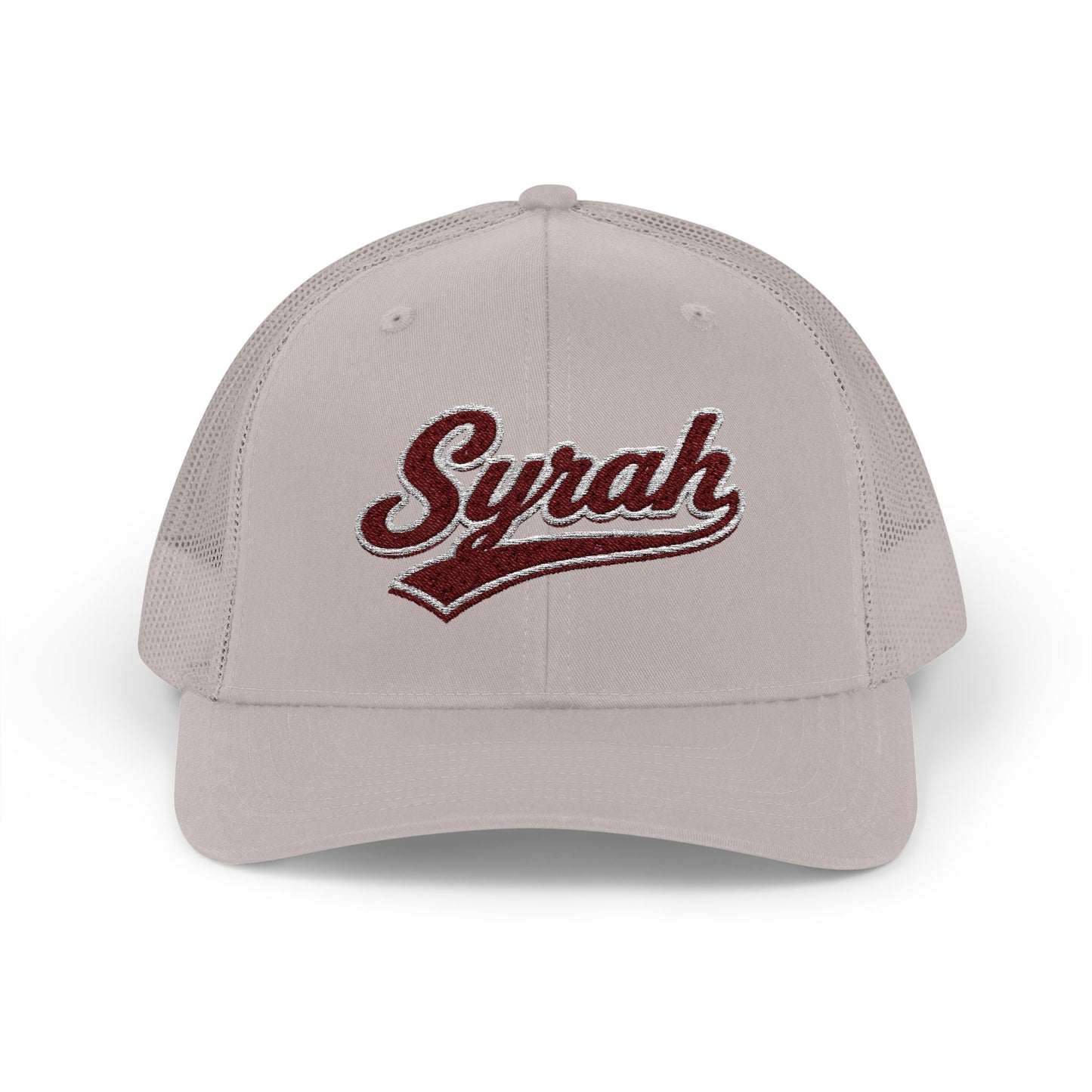 "Syrah" Embroidered Trucker Hat