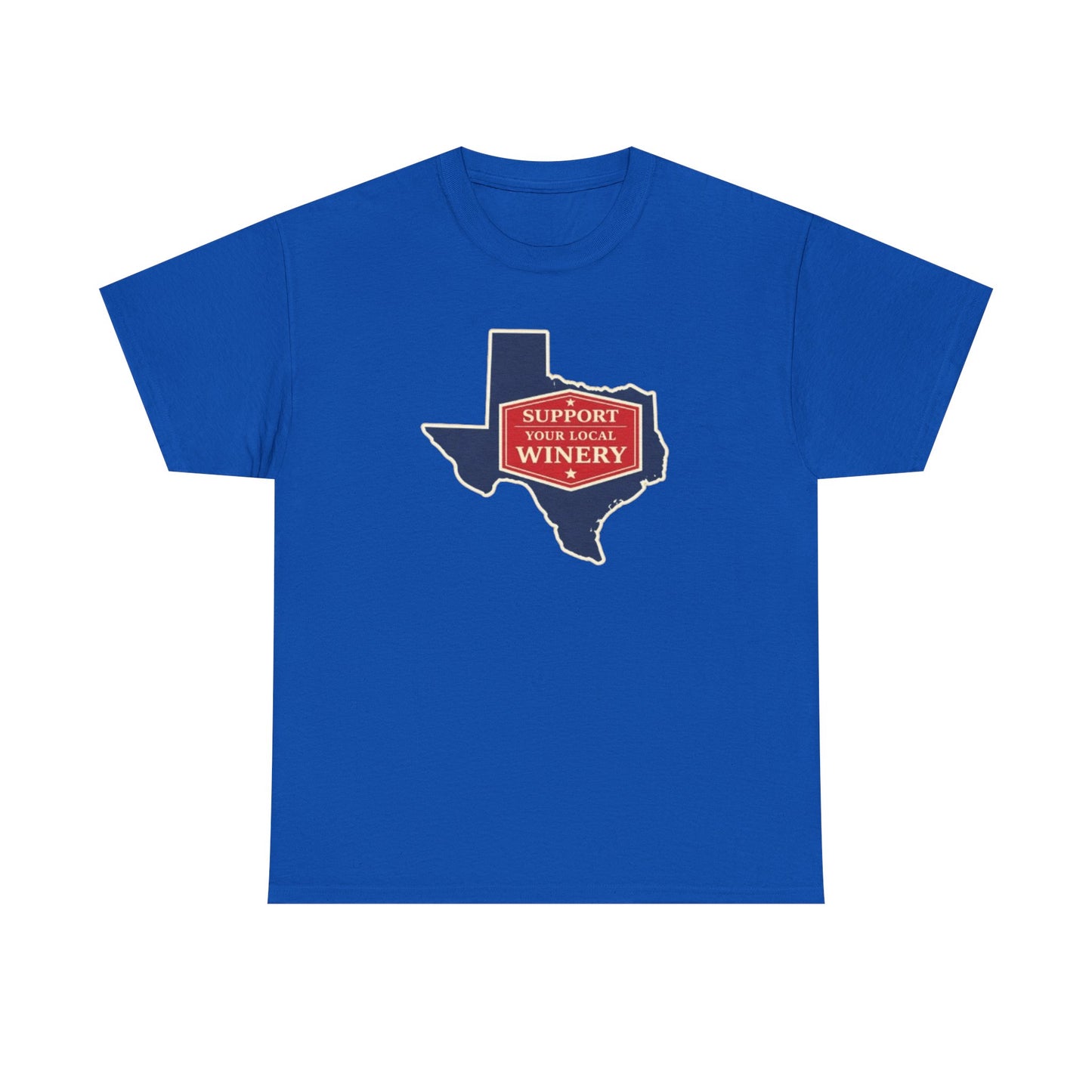 "Support Your Local Winery" Texas Wine Lover T-Shirt