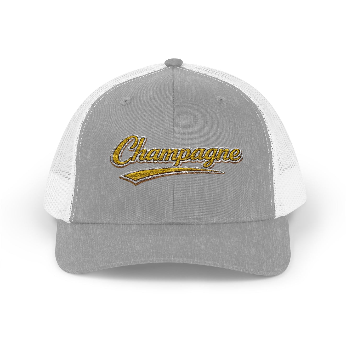 "Champagne" Embroidered Trucker Hat