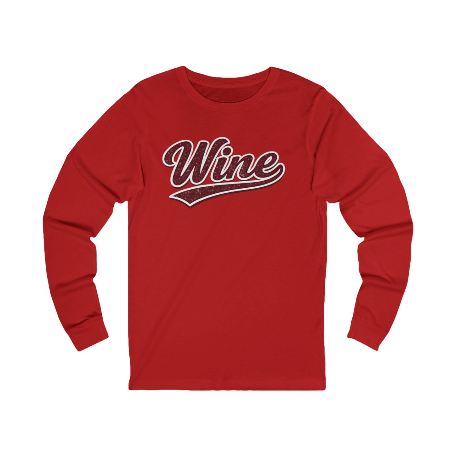 "Wine" Long Sleeve Tee