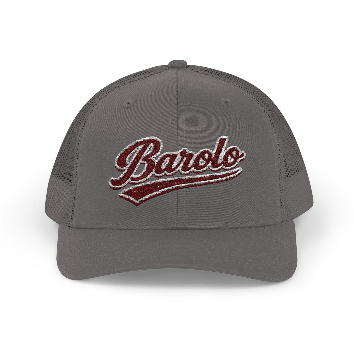 Barolo Embroidered Trucker Hat | Wine Lover Hat | Vineyard Accessory