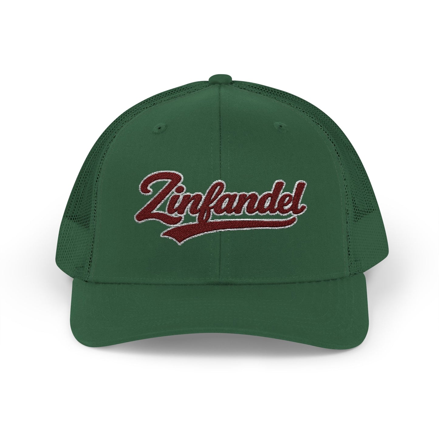 "Zinfandel" Embroidered Trucker Hat