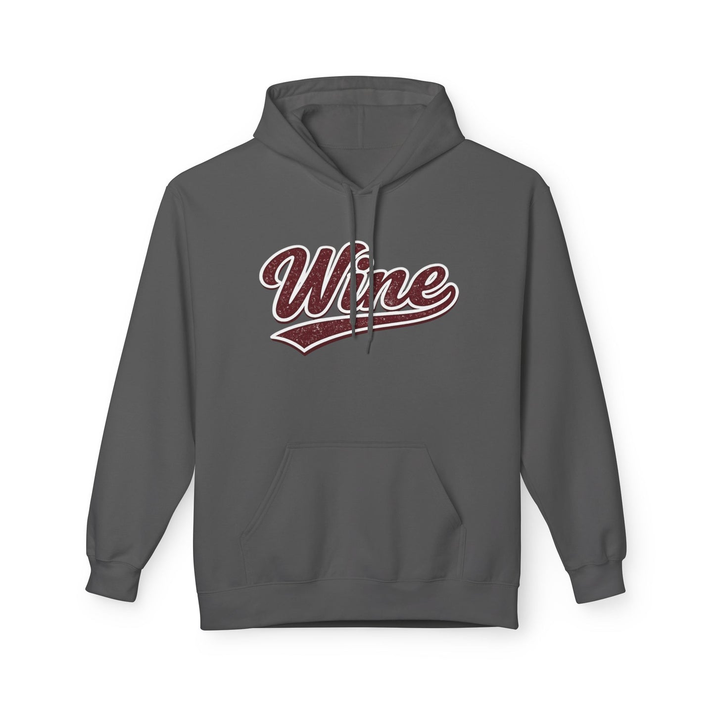 "Wine" Script Hoodie
