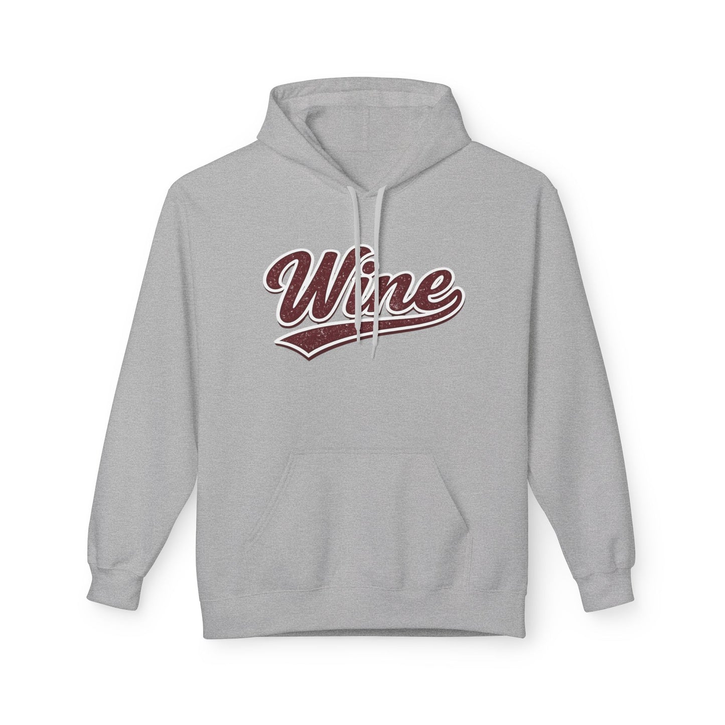 "Wine" Script Hoodie