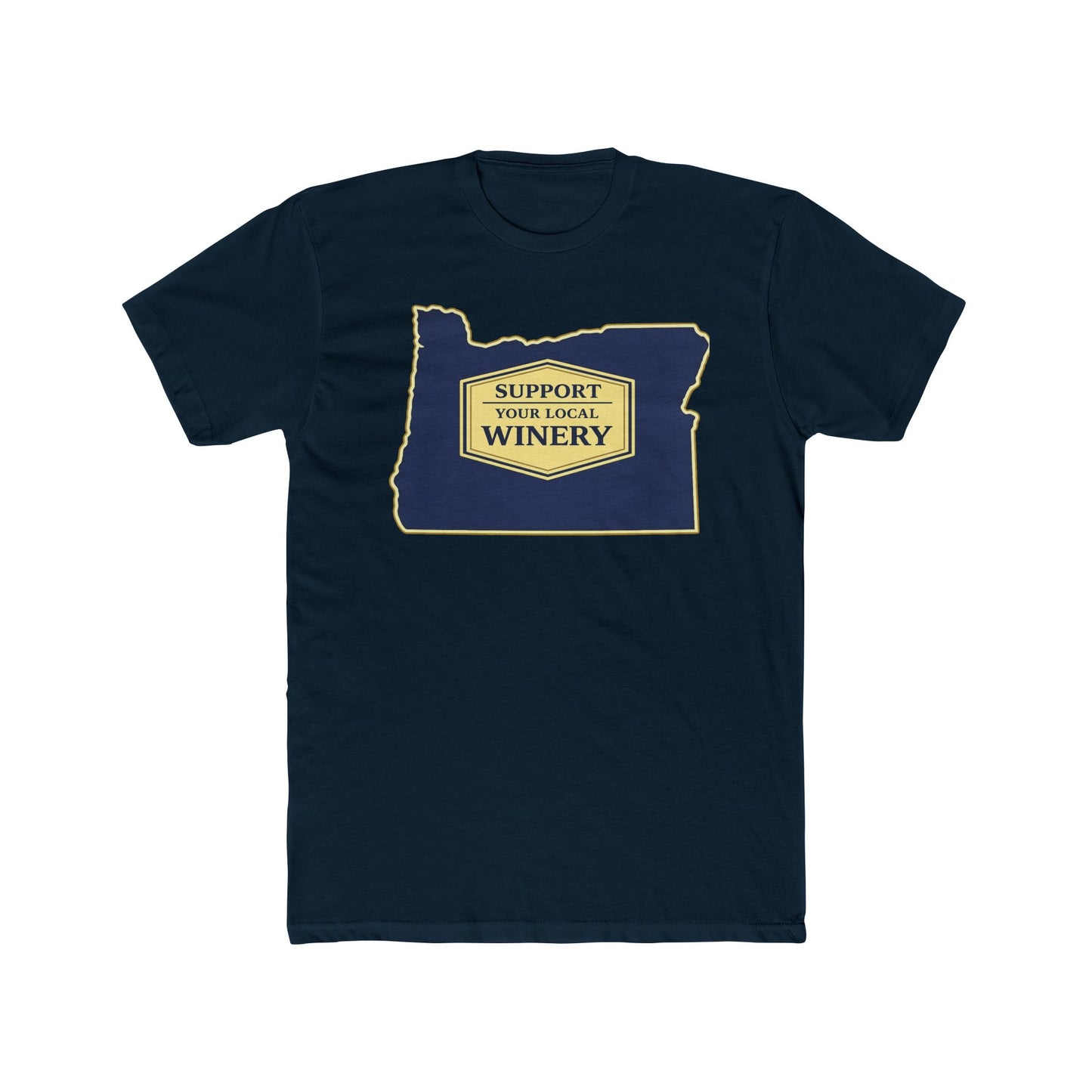 "Support Your Local Winery" Oregon Wine Lover T-Shirt