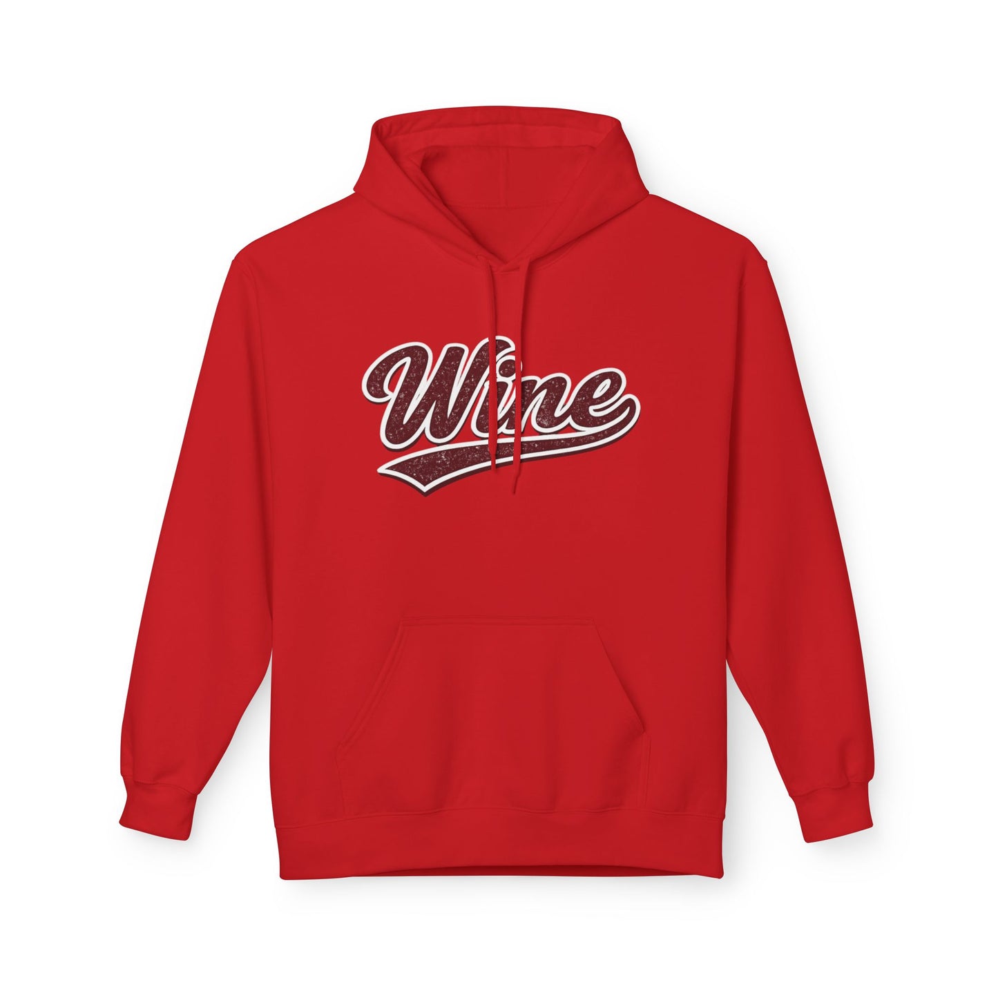 "Wine" Script Hoodie