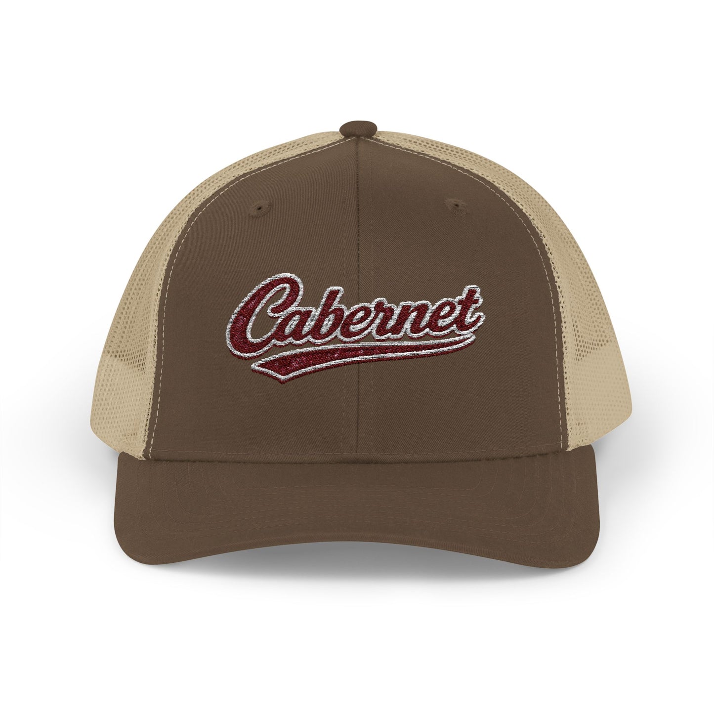 "Cabernet" Embroidered Trucker Hat