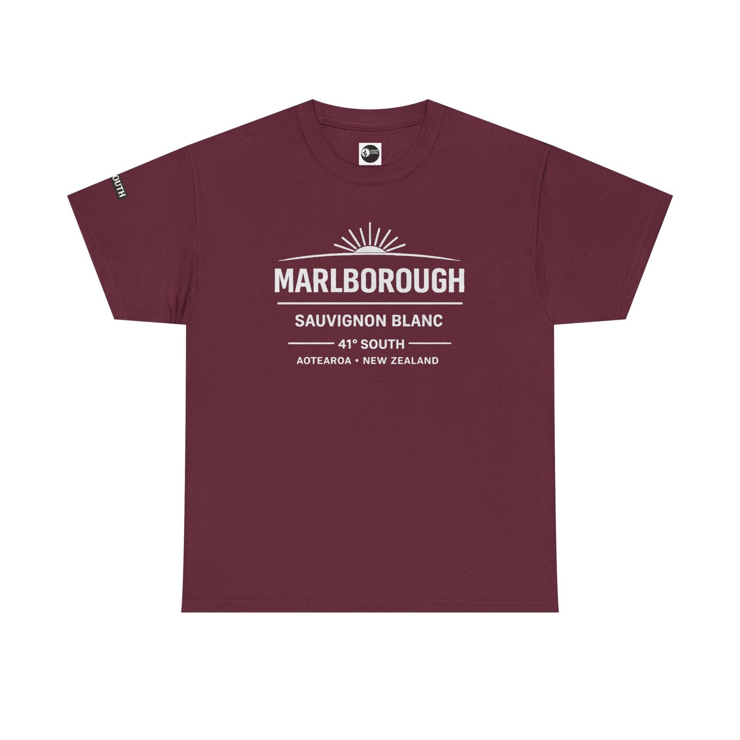 "Marlborough Sauvignon Blanc – 41° South" Wine Region T-Shirt