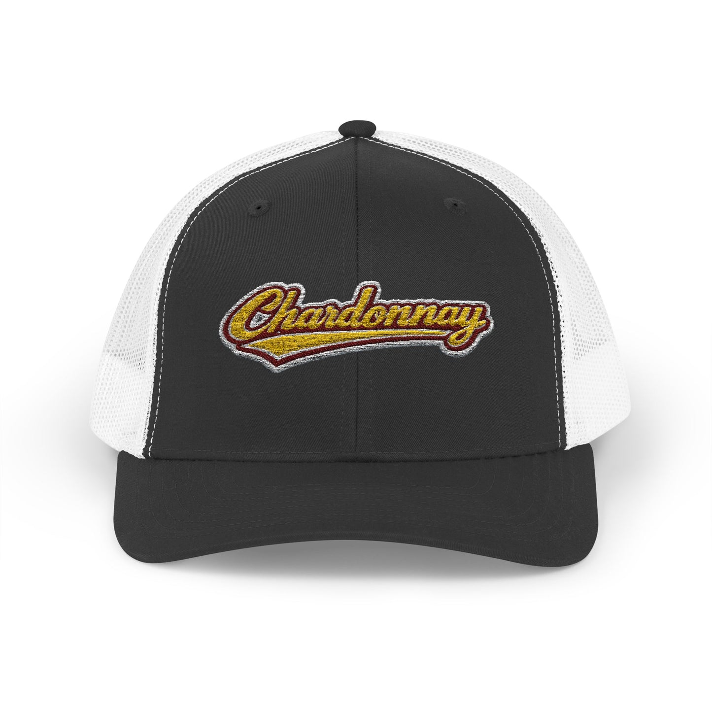 "Chardonnay" Embroidered Trucker Hat