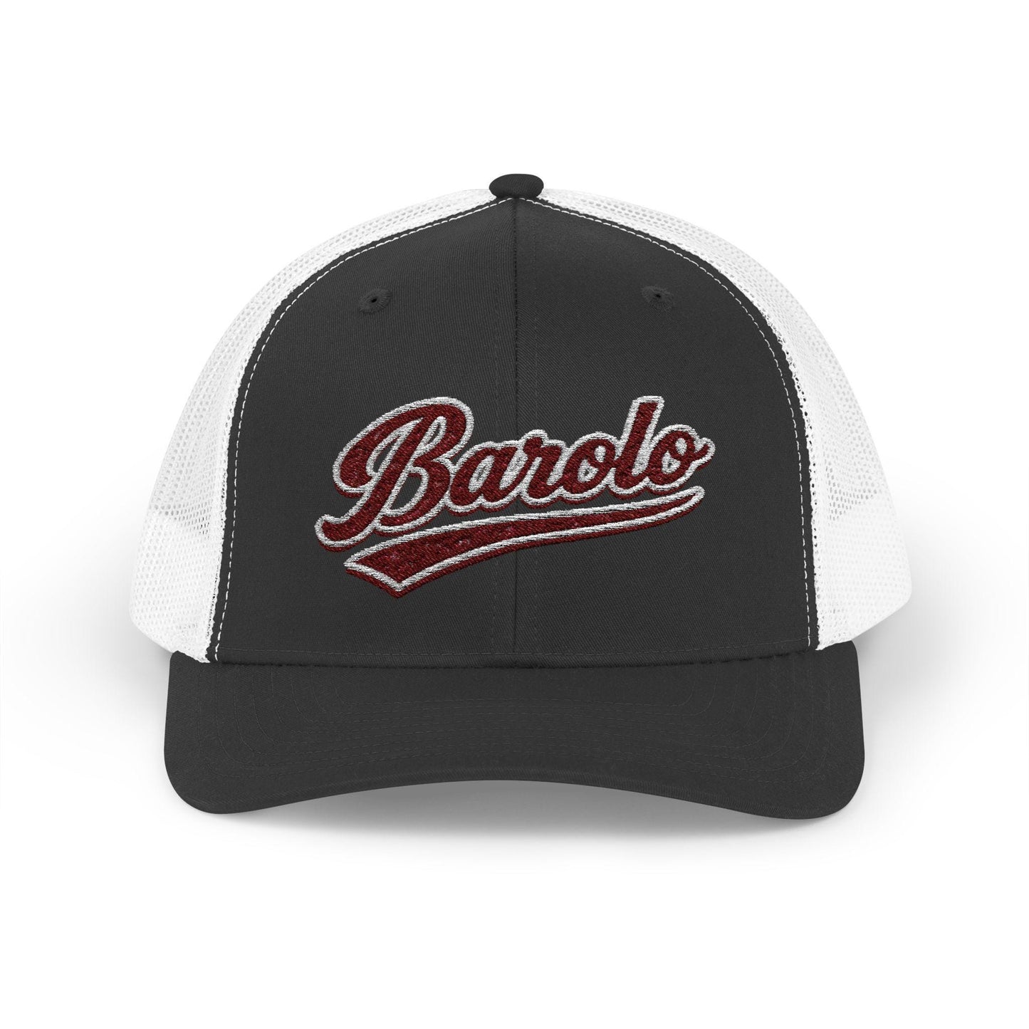 Barolo Embroidered Trucker Hat | Wine Lover Hat | Vineyard Accessory