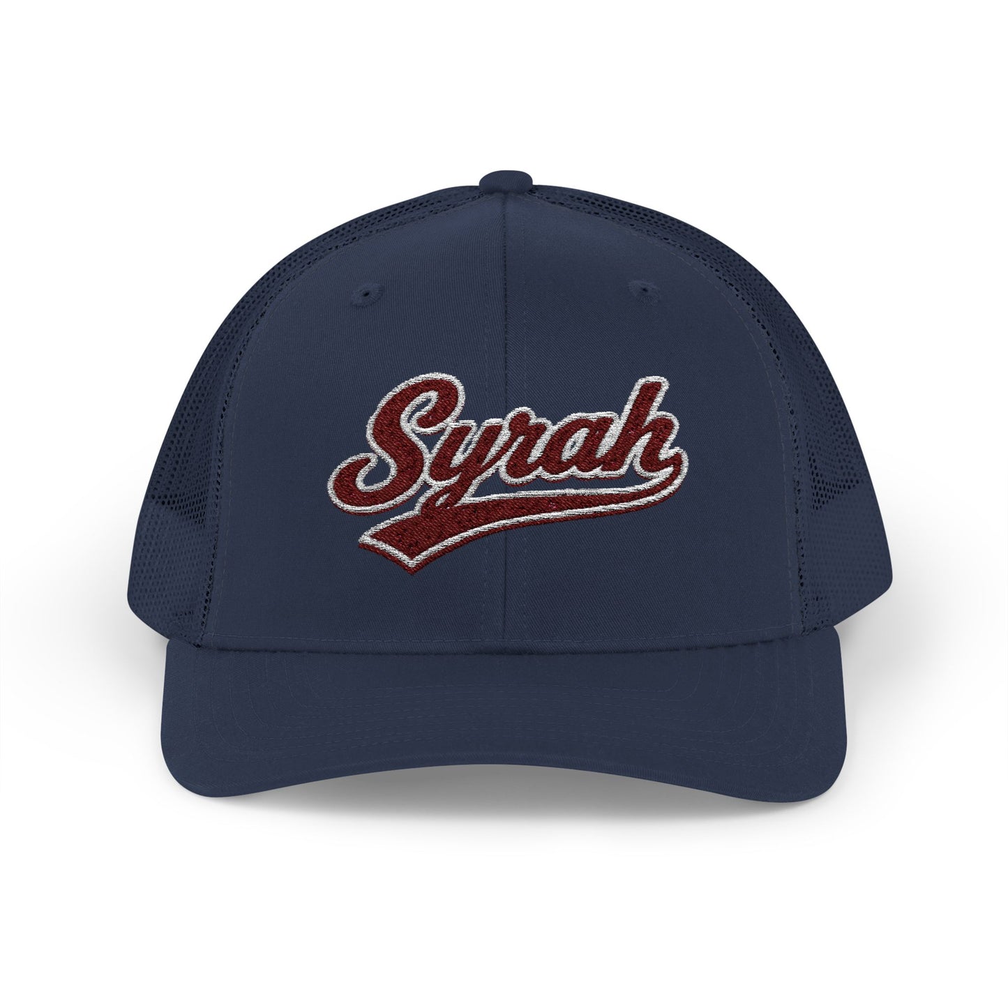 "Syrah" Embroidered Trucker Hat