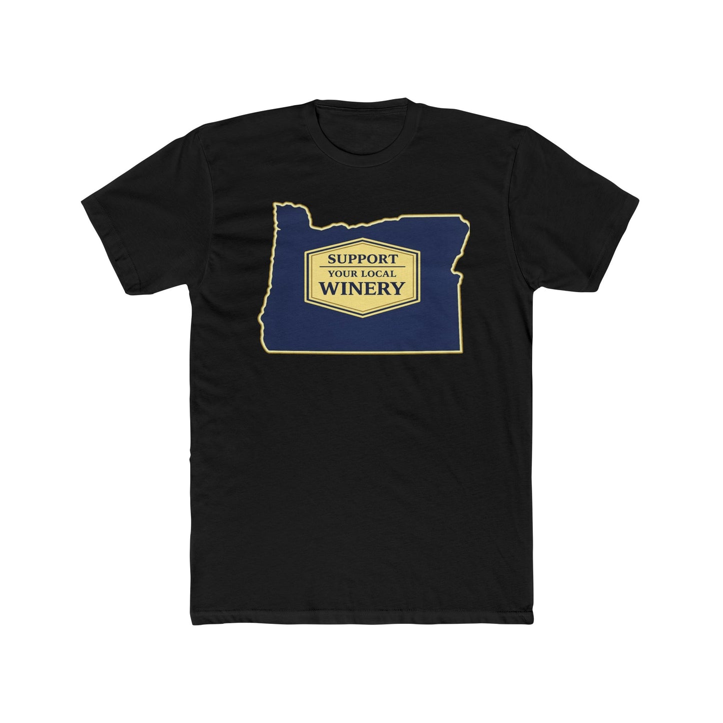"Support Your Local Winery" Oregon Wine Lover T-Shirt