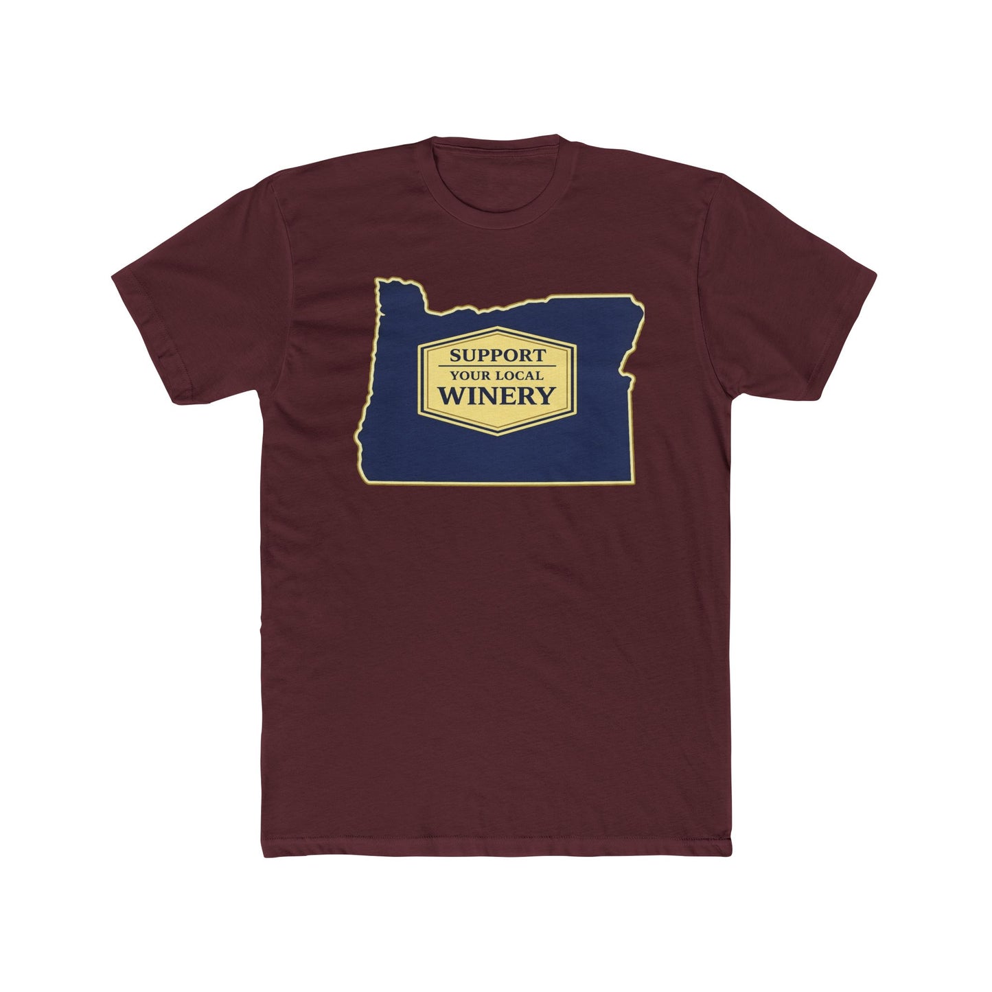 "Support Your Local Winery" Oregon Wine Lover T-Shirt