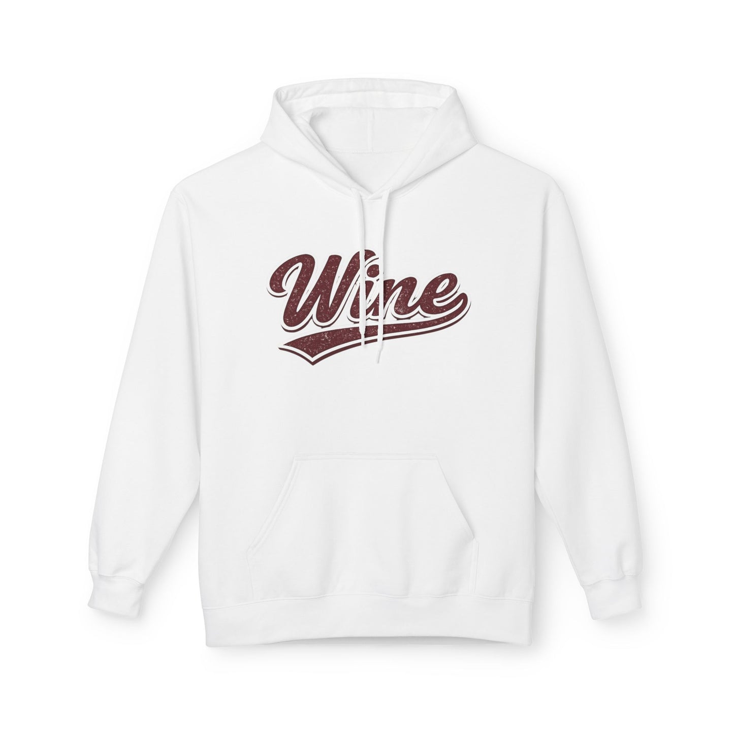"Wine" Script Hoodie