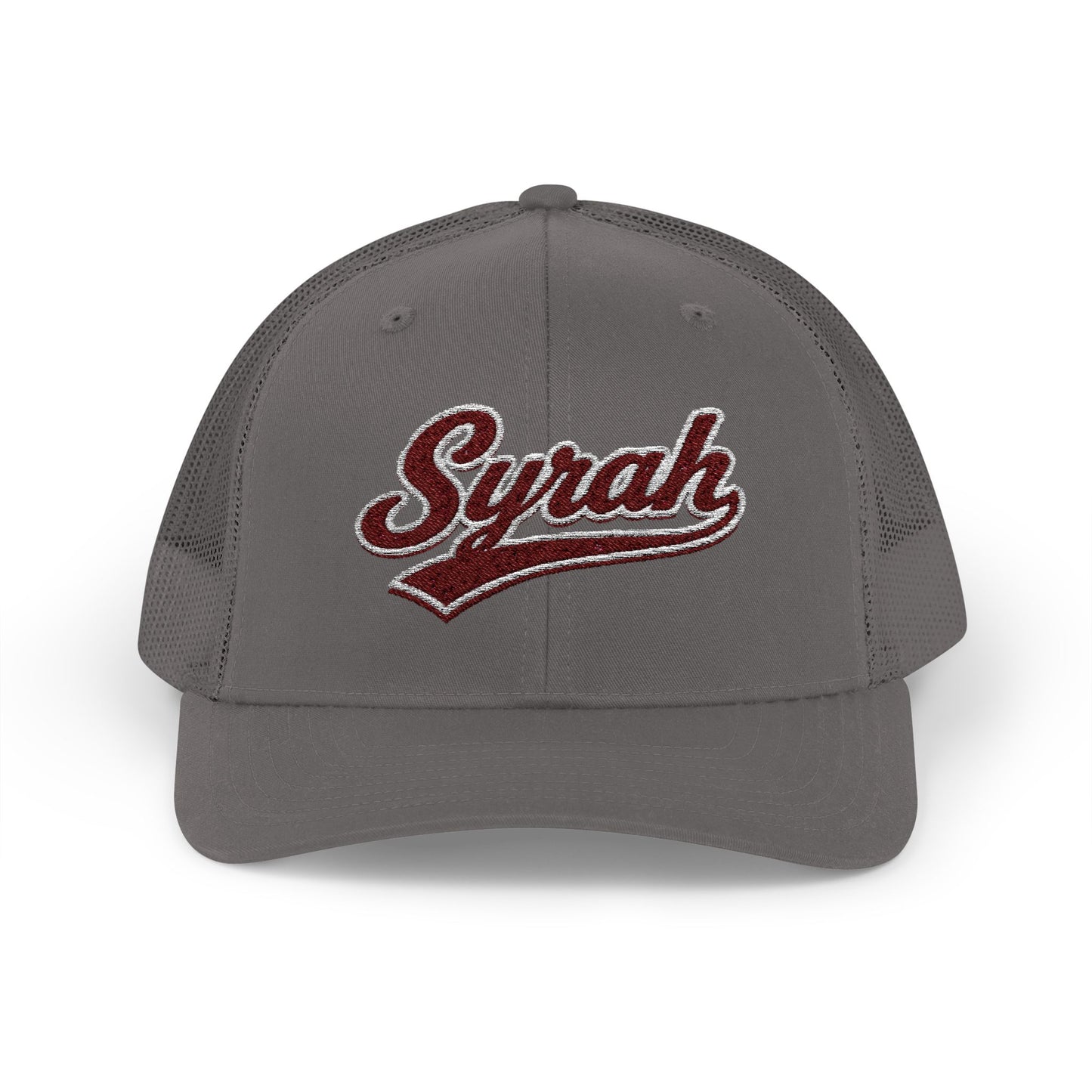 "Syrah" Embroidered Trucker Hat