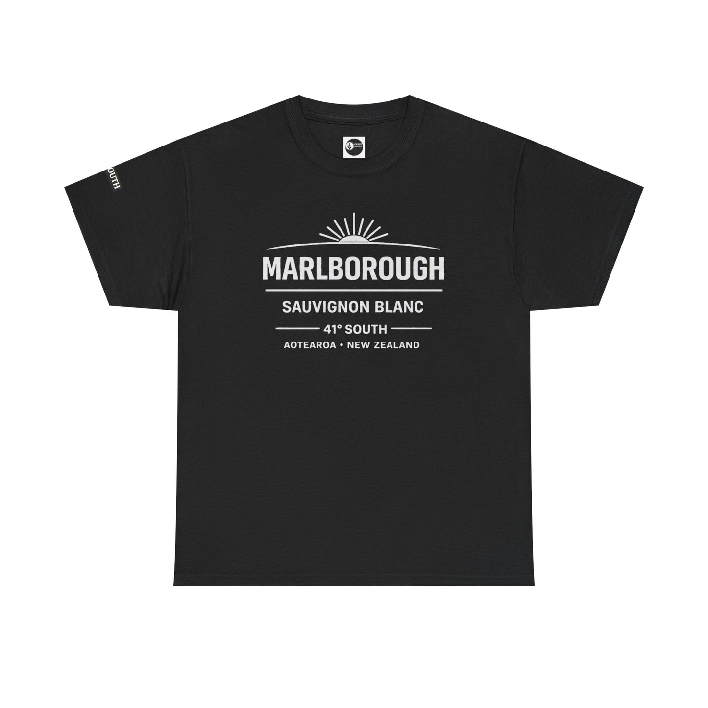 "Marlborough Sauvignon Blanc – 41° South" Wine Region T-Shirt