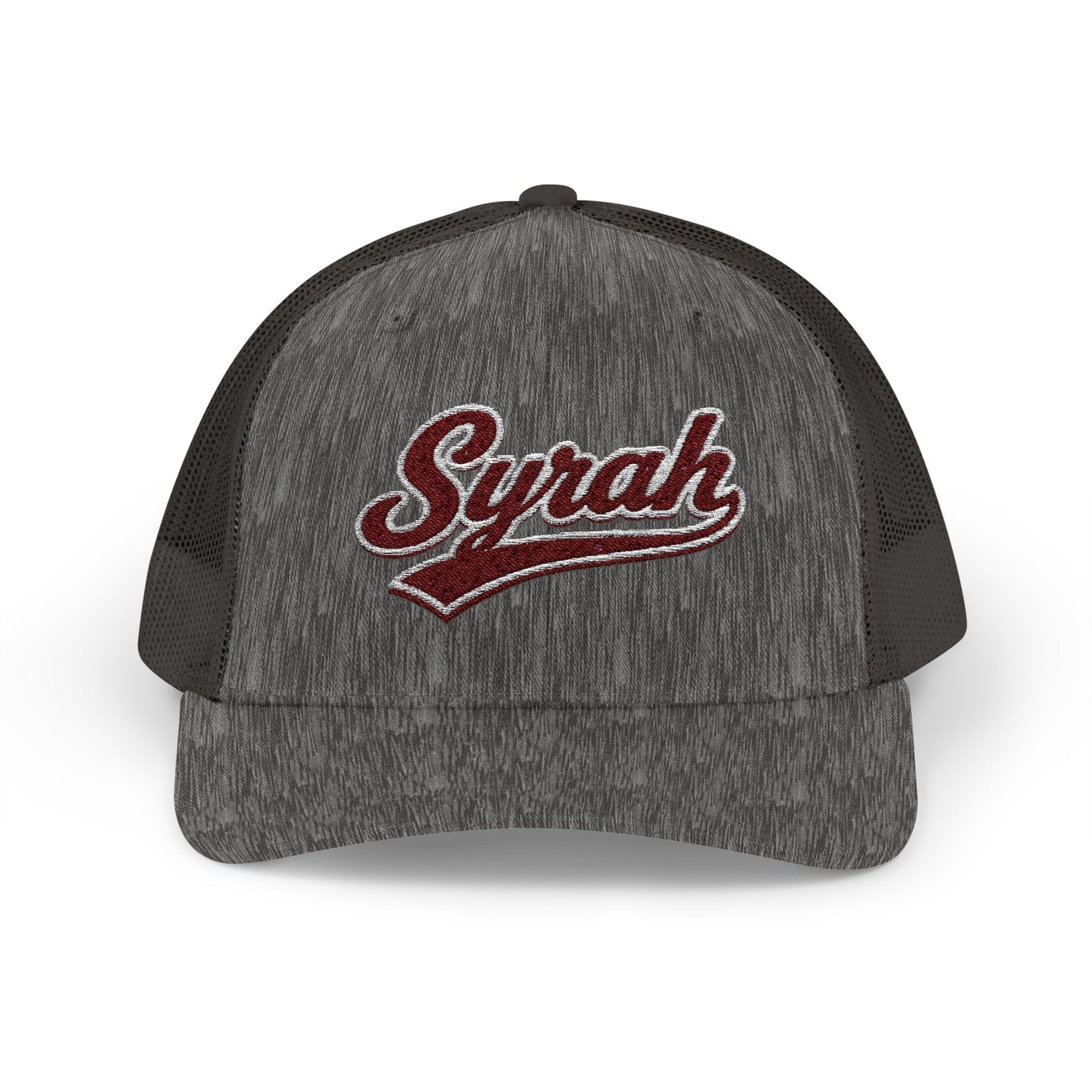 "Syrah" Embroidered Trucker Hat