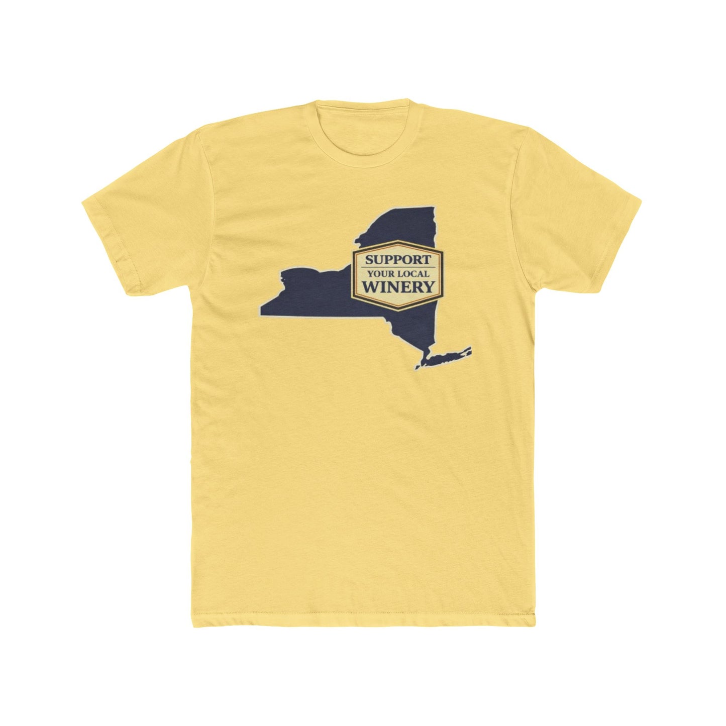 "Support Your Local Winery New York Shirt", New York State Wine Lover T-Shirt