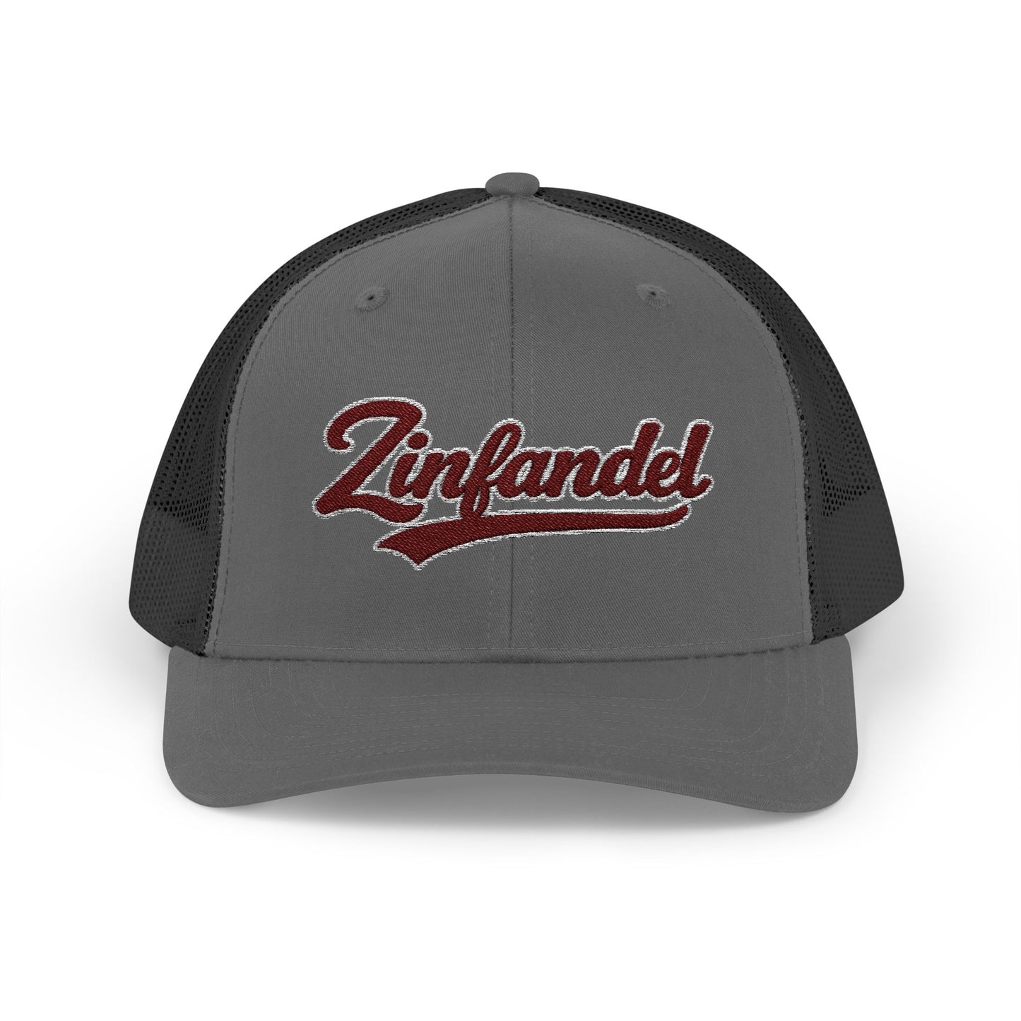"Zinfandel" Embroidered Trucker Hat