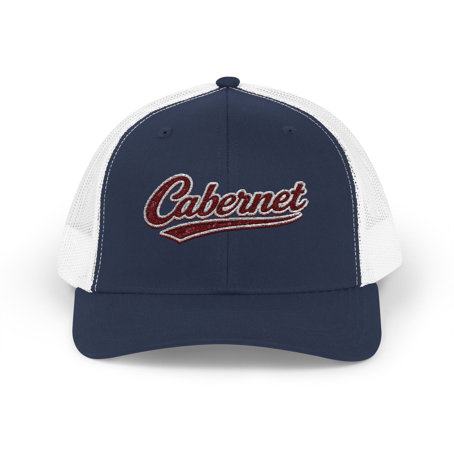 "Cabernet" Embroidered Trucker Hat