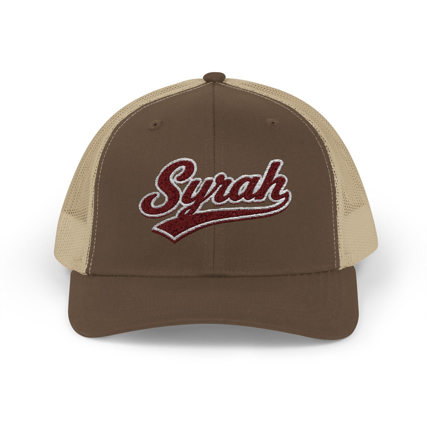 "Syrah" Embroidered Trucker Hat