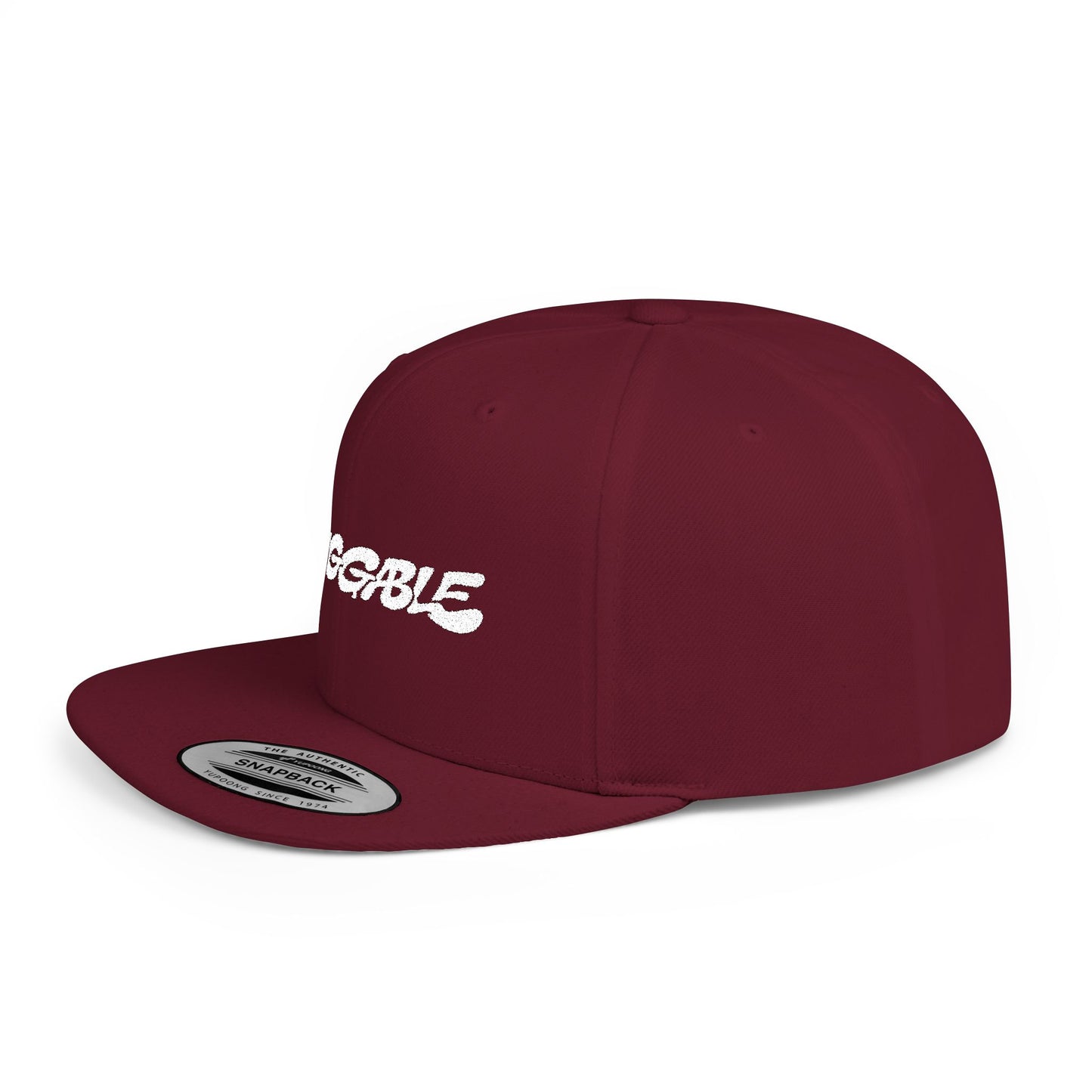 "Gluggable" Flatbill Snapback Hat