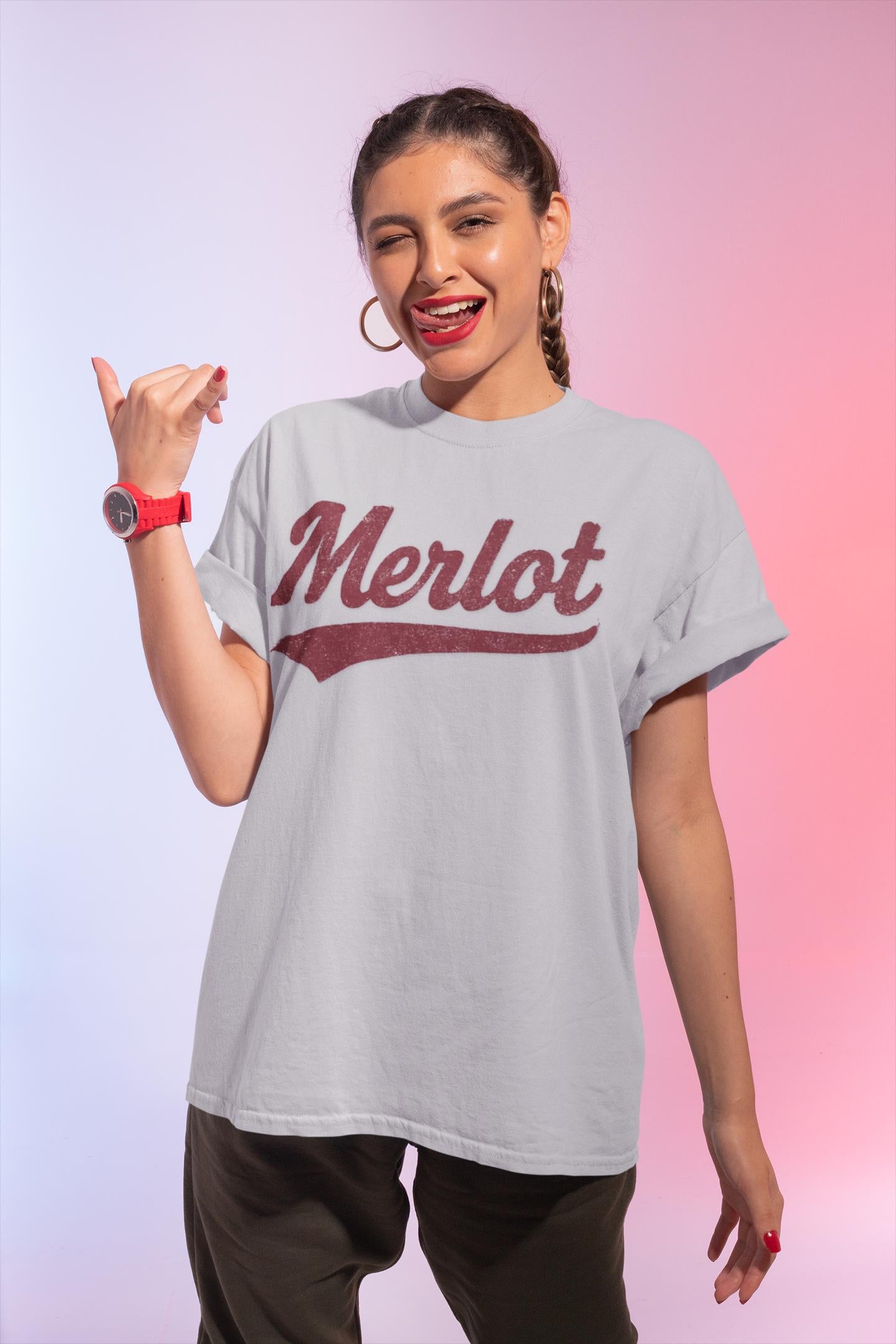 Merlot Graphic T-Shirt | Wine Tasting Outfit | Wine Lover Gift