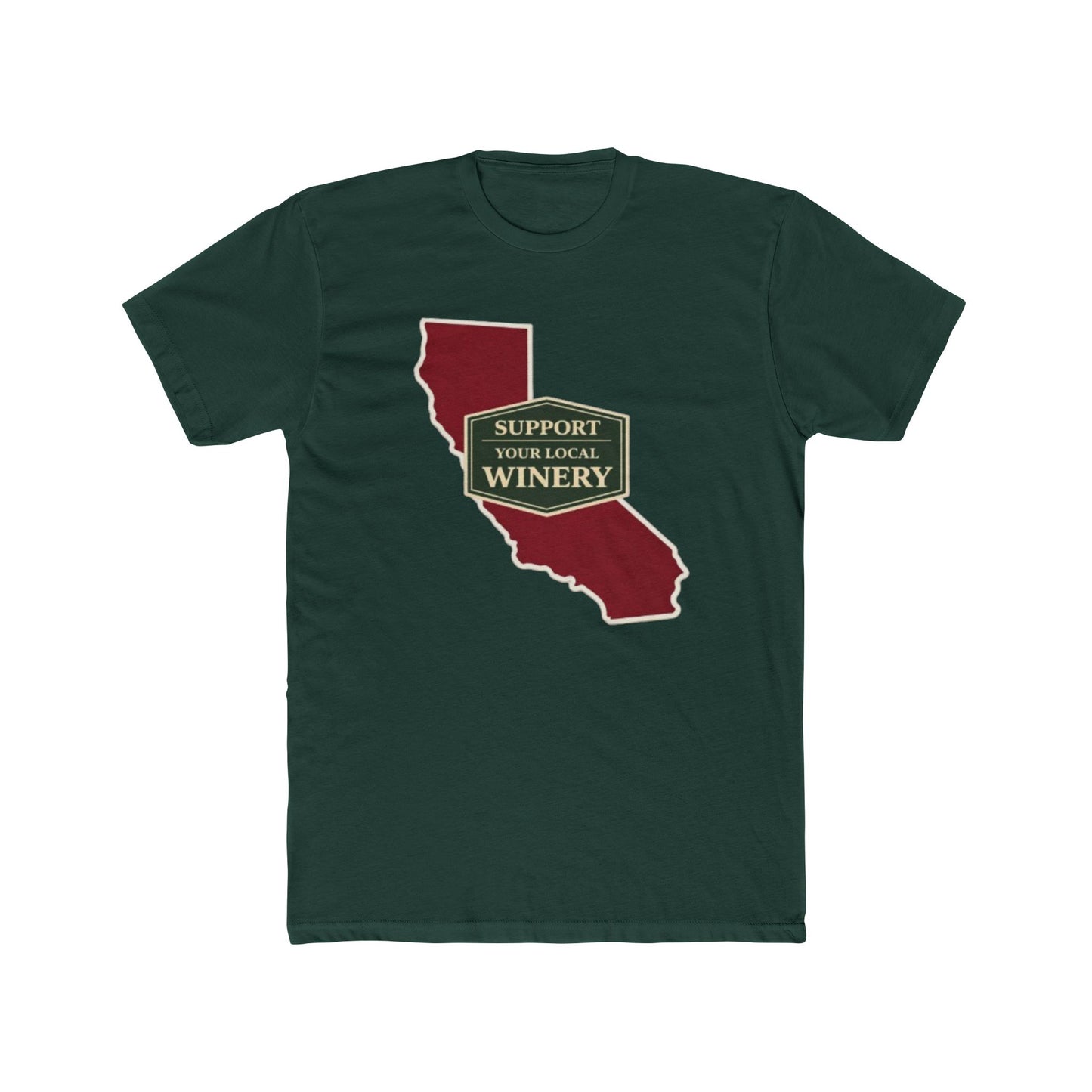 "Support Your Local Winery" California Wine Lover T-Shirt