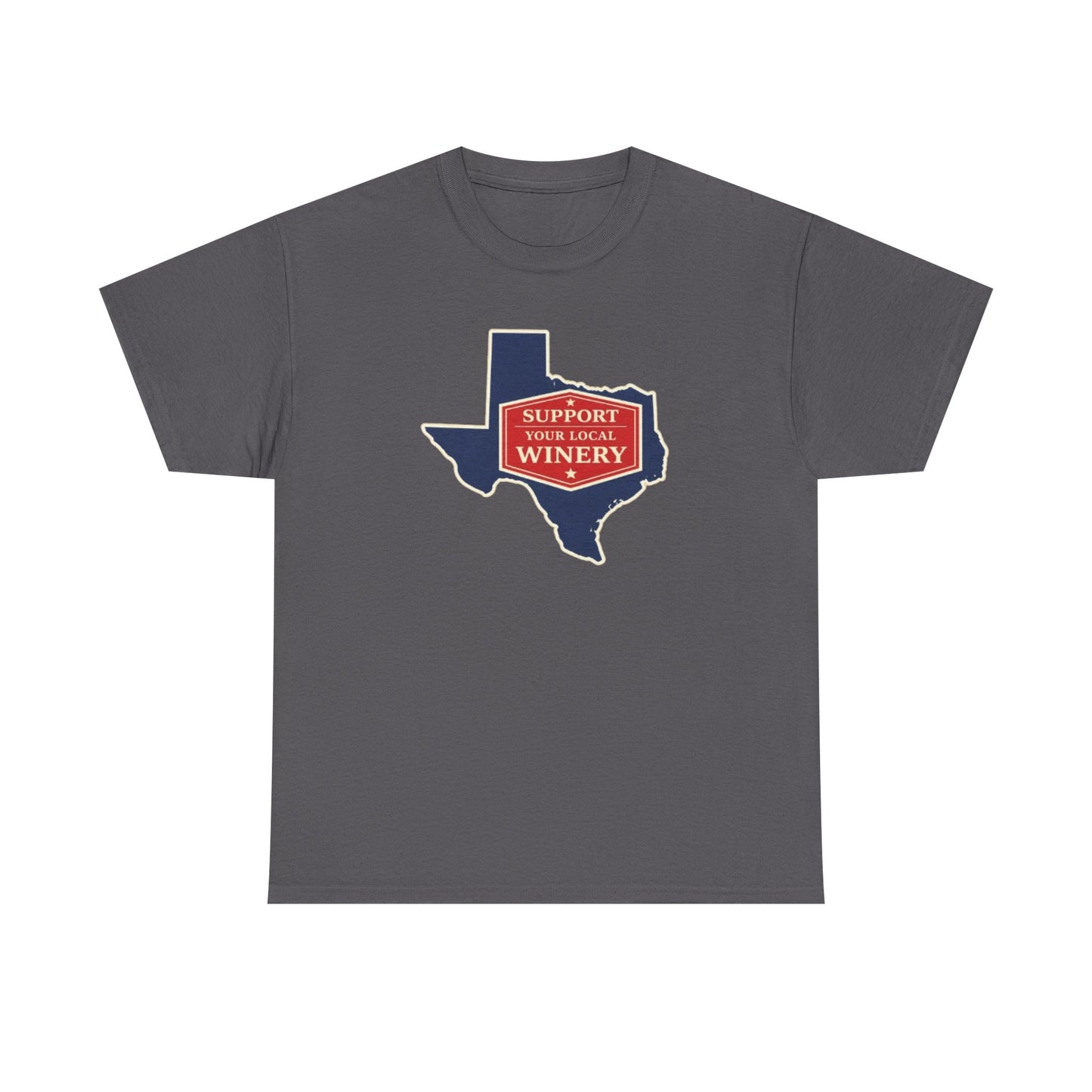"Support Your Local Winery" Texas Wine Lover T-Shirt