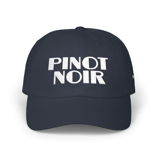 "Pinot Noir" Embroidered Art Deco Dad Hat