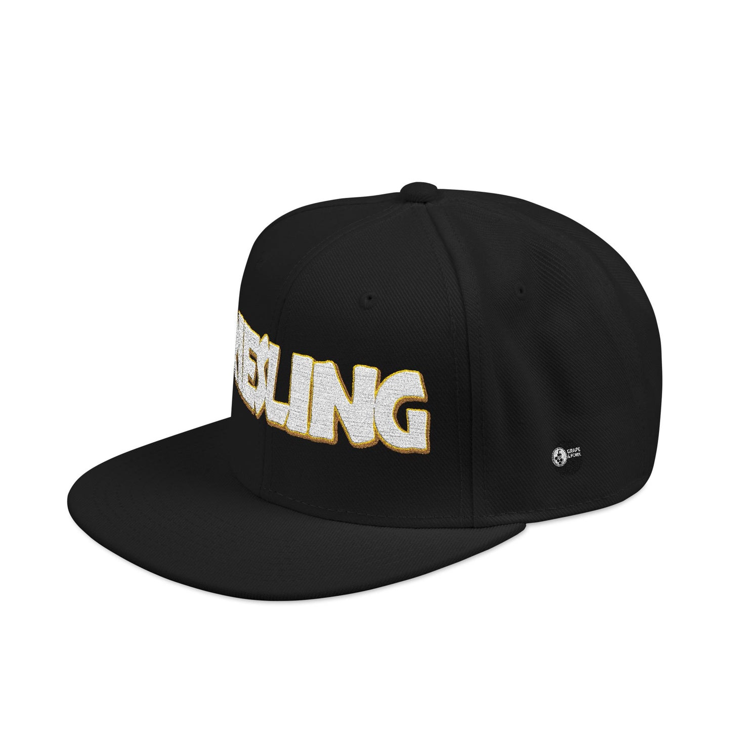 "Riesling" Embroidered Snapback Hat
