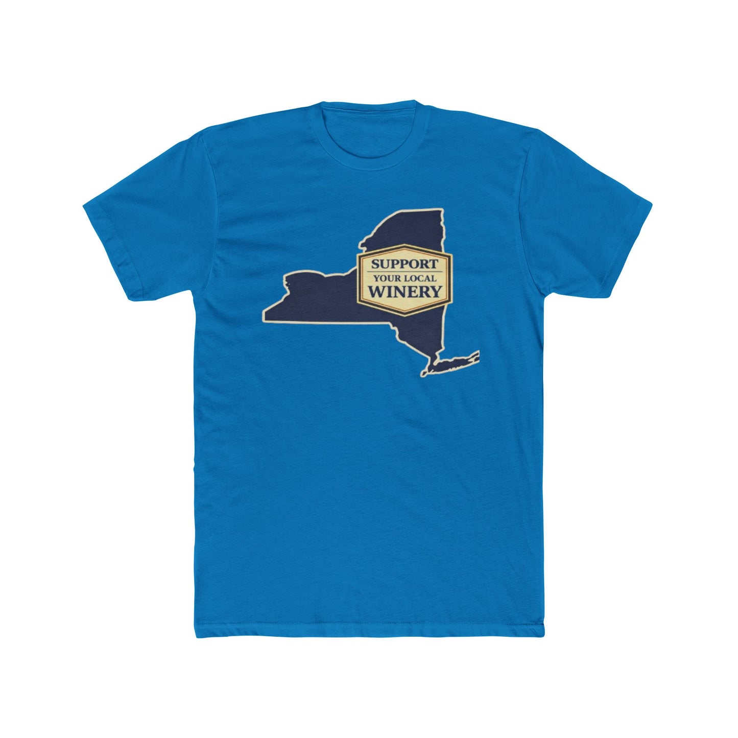 "Support Your Local Winery New York Shirt", New York State Wine Lover T-Shirt