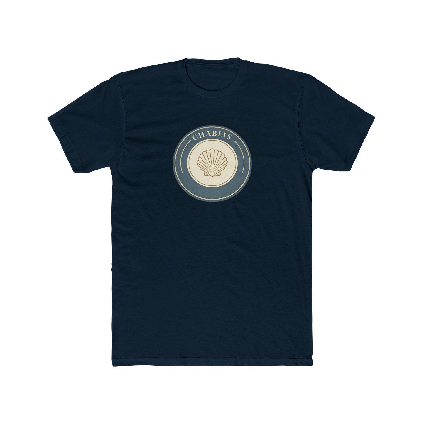 "Chablis" Crest Burgundy Chardonnay T-Shirt