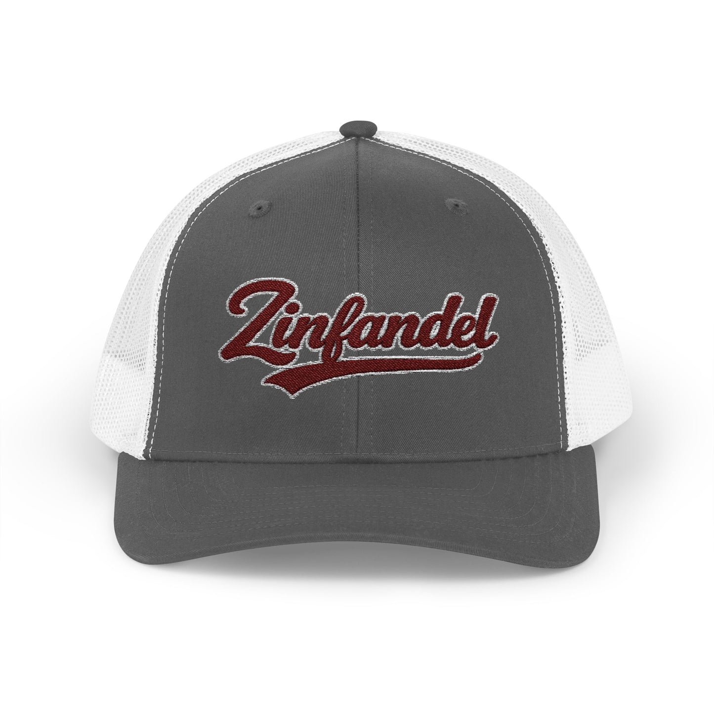 "Zinfandel" Embroidered Trucker Hat