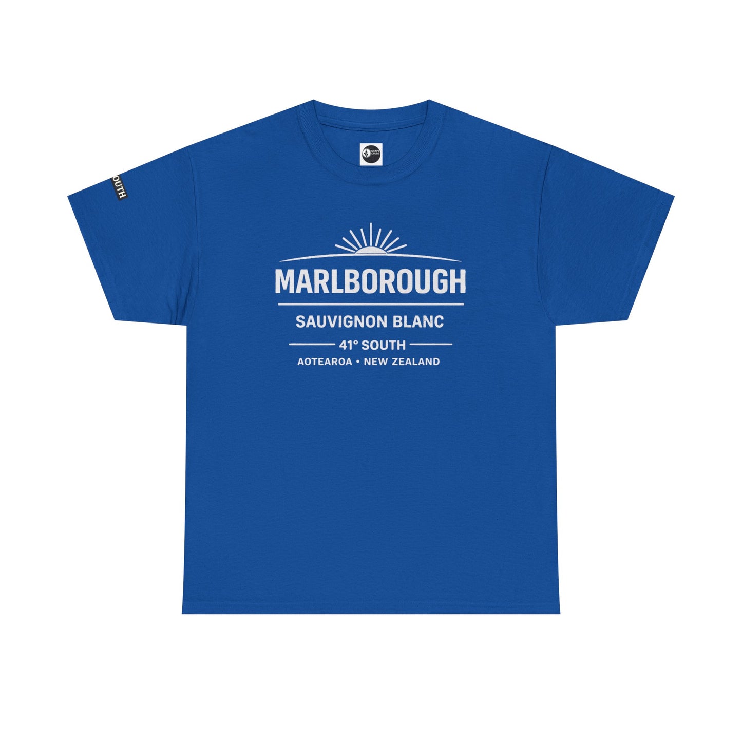 "Marlborough Sauvignon Blanc – 41° South" Wine Region T-Shirt