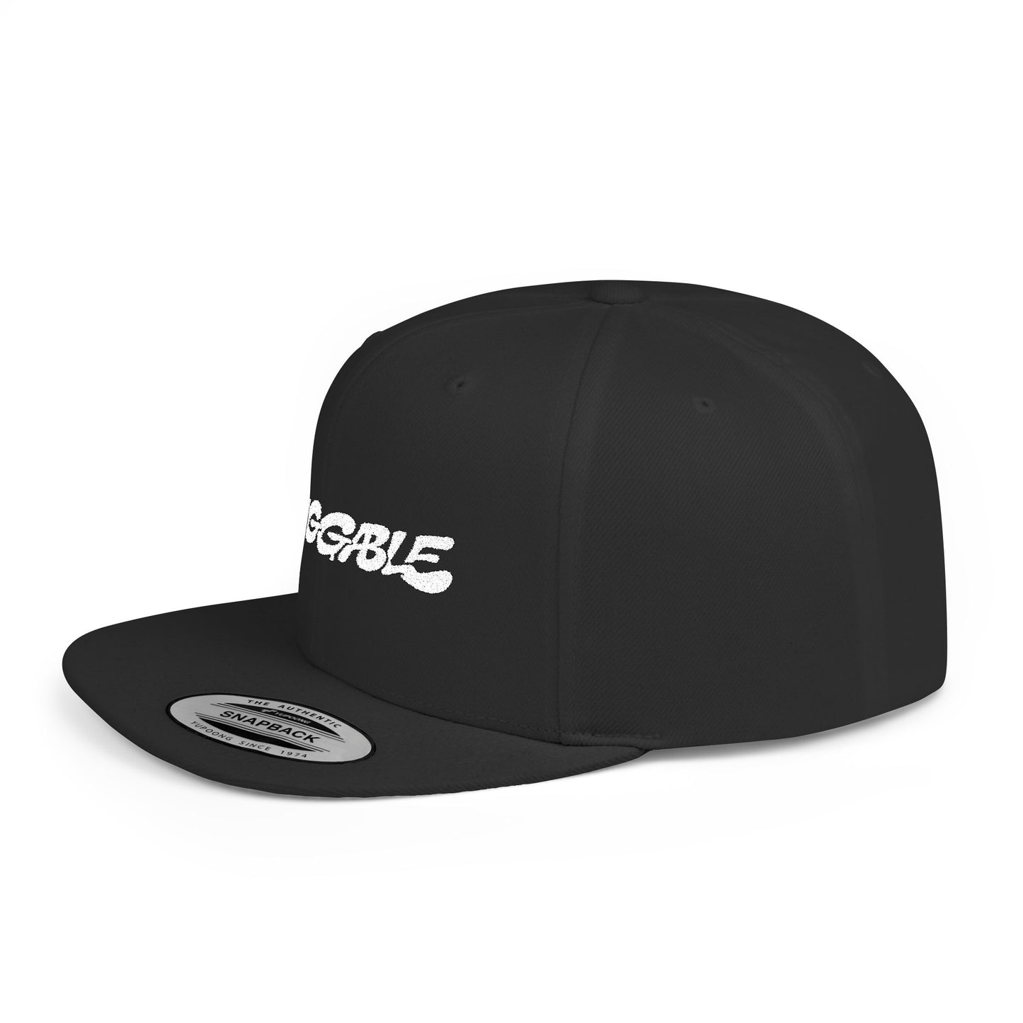 "Gluggable" Flatbill Snapback Hat