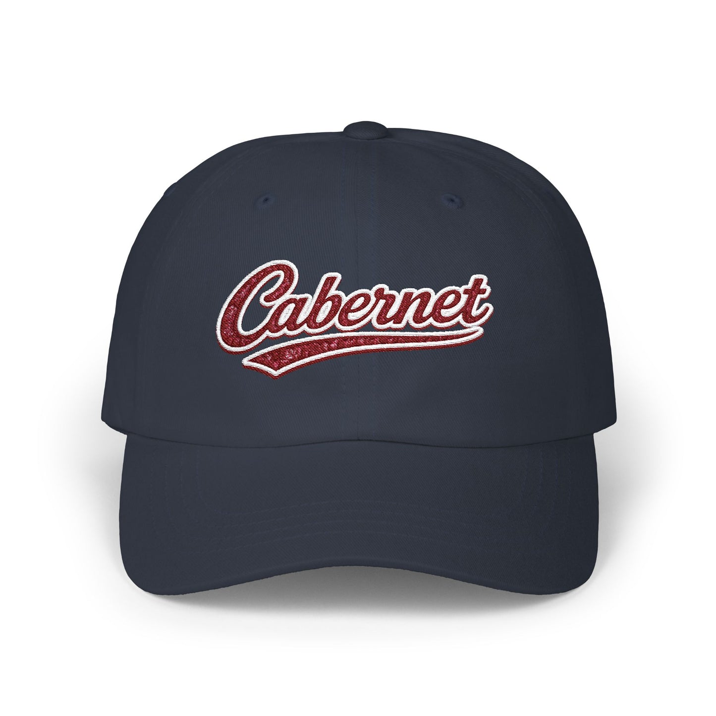 "Cabernet" Embroidered Dad Hat