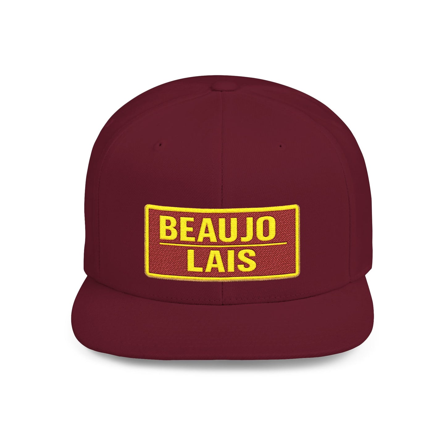 "Beaujolais" Retro Block Snapback Hat