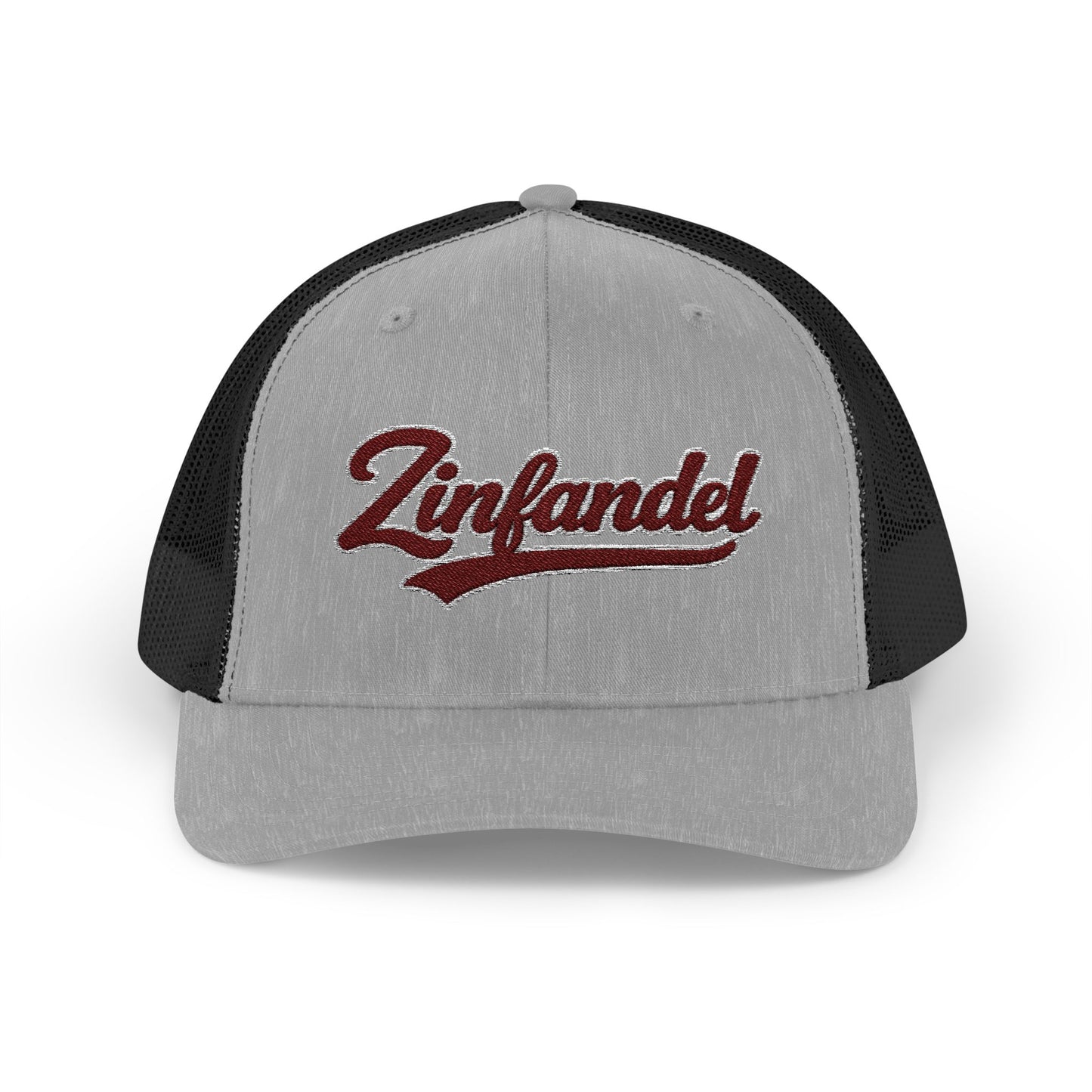 "Zinfandel" Embroidered Trucker Hat