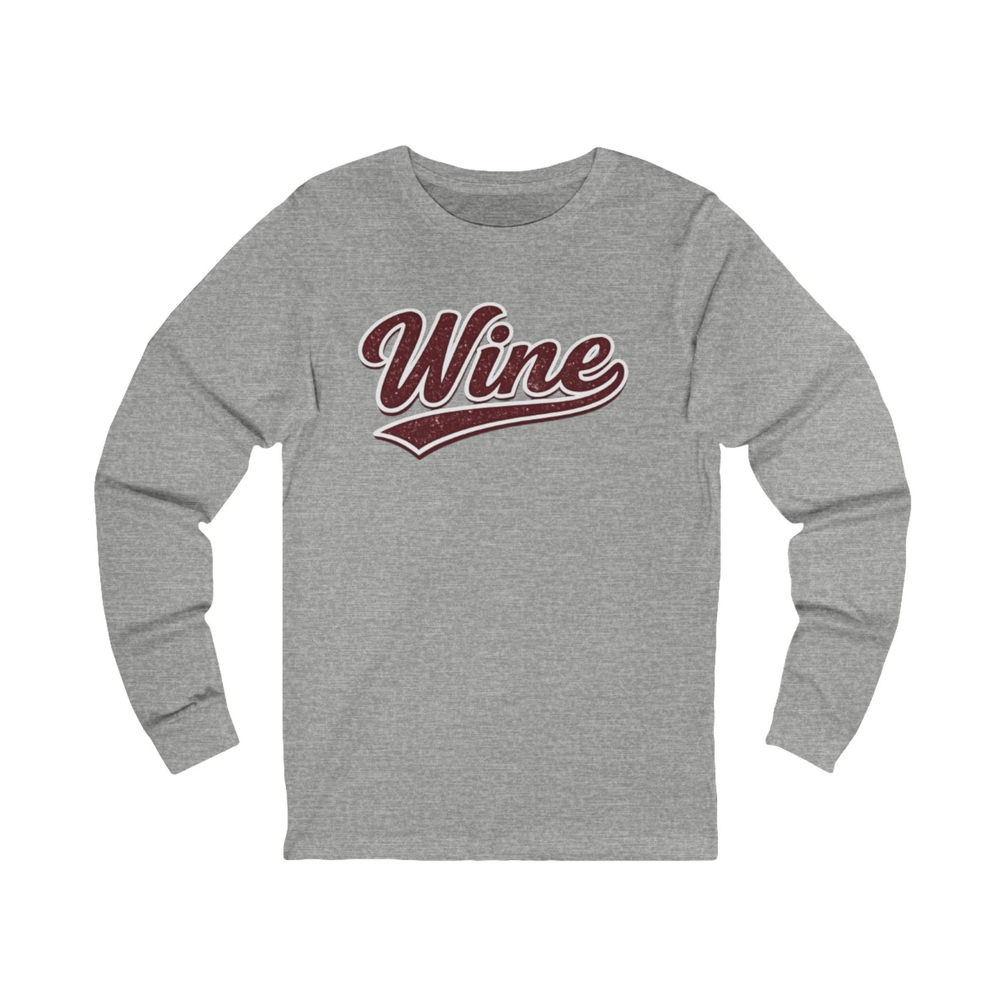 "Wine" Long Sleeve Tee
