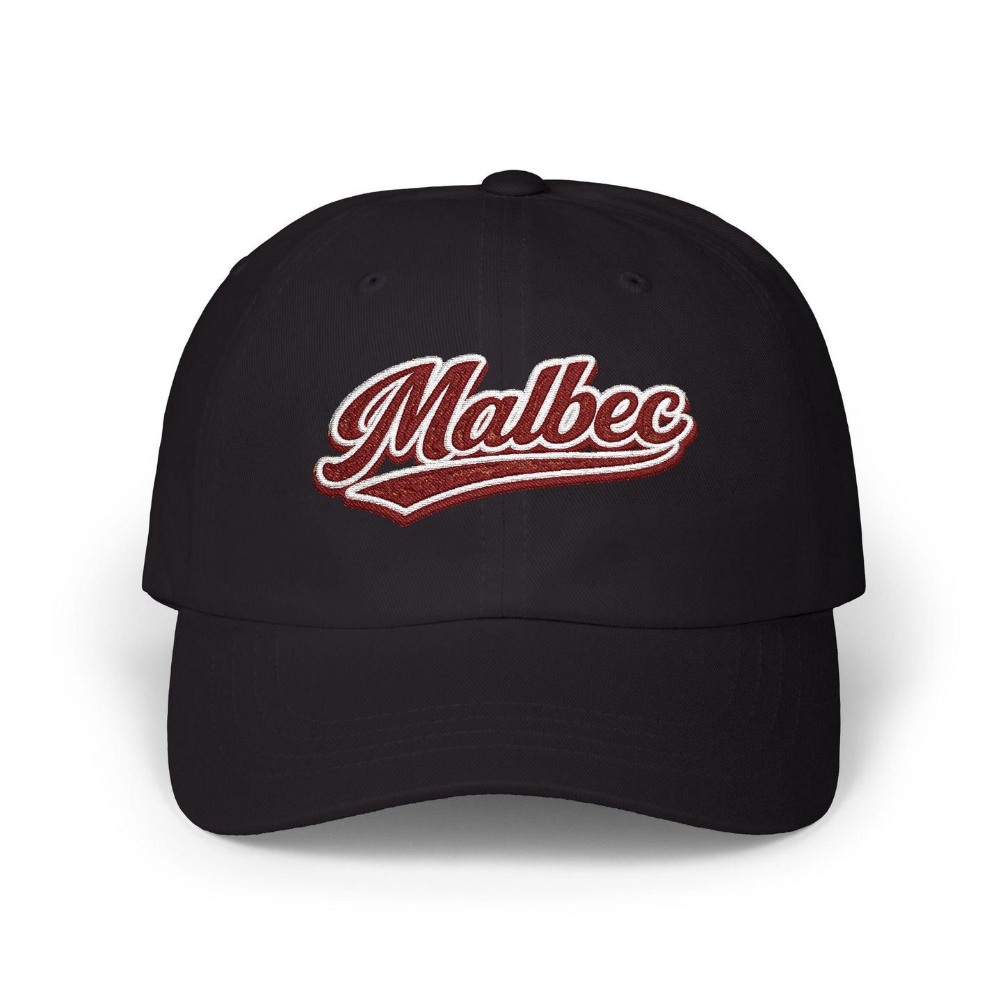 Malbec Dad Hat, Embroidered Wine Cap, Wine Lover Gift, Vineyard Style