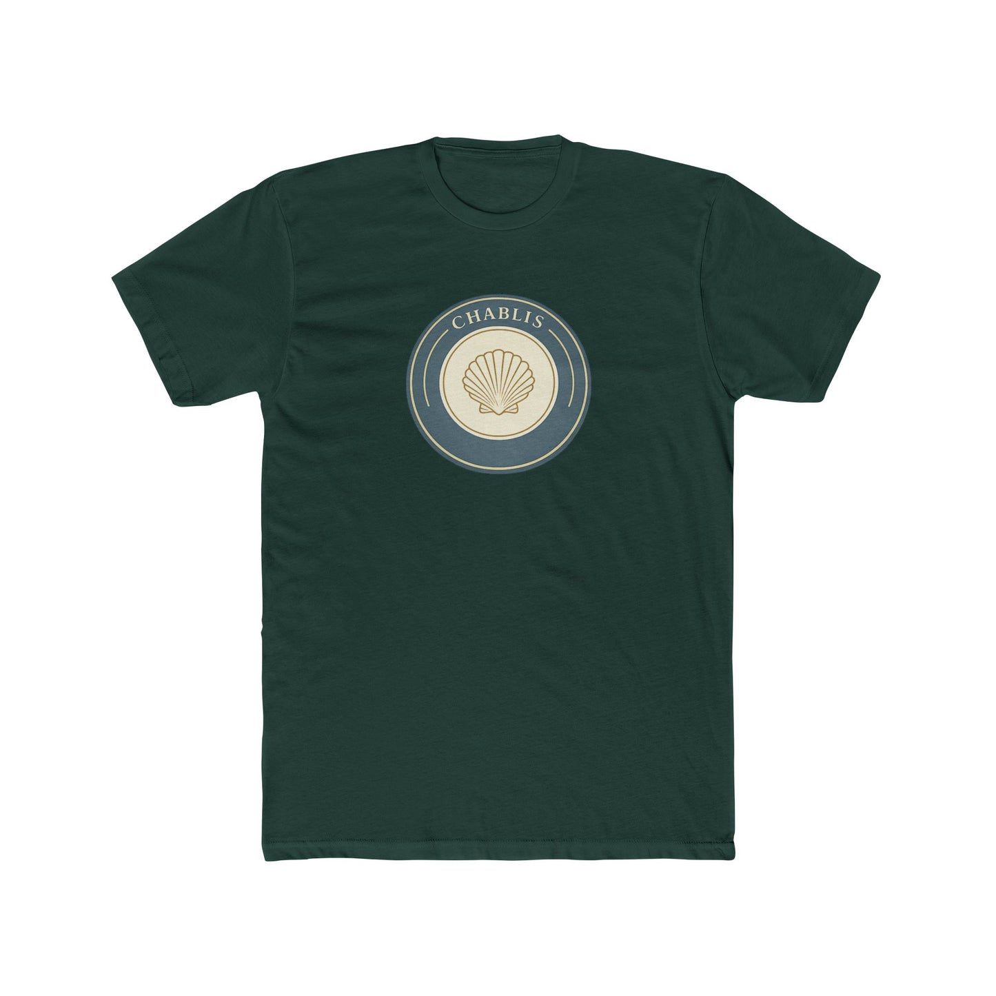 "Chablis" Crest Burgundy Chardonnay T-Shirt